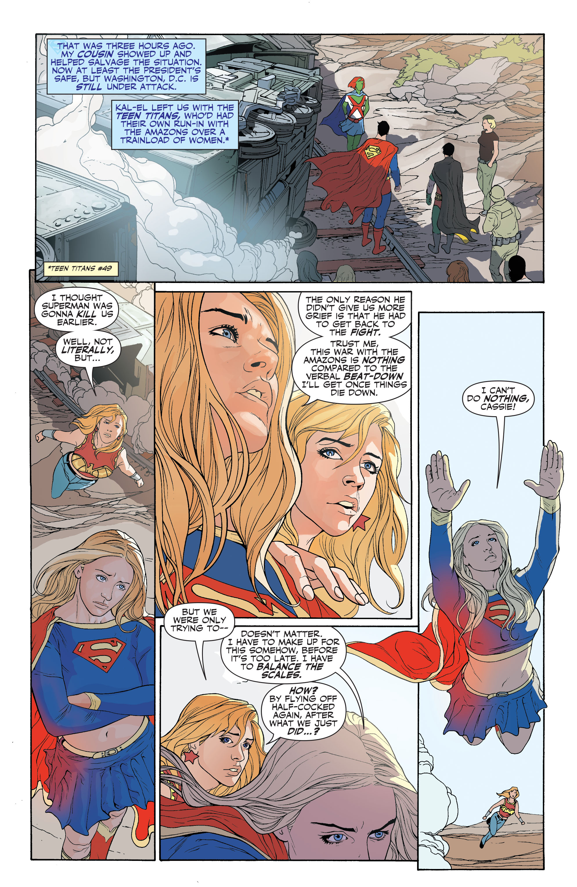 Read online Supergirl (2005) comic -  Issue #20 - 5