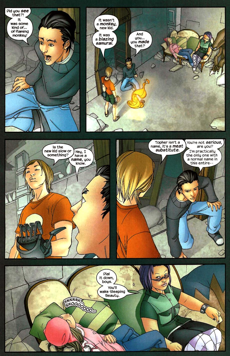 Read online Runaways (2003) comic -  Issue #9 - 7
