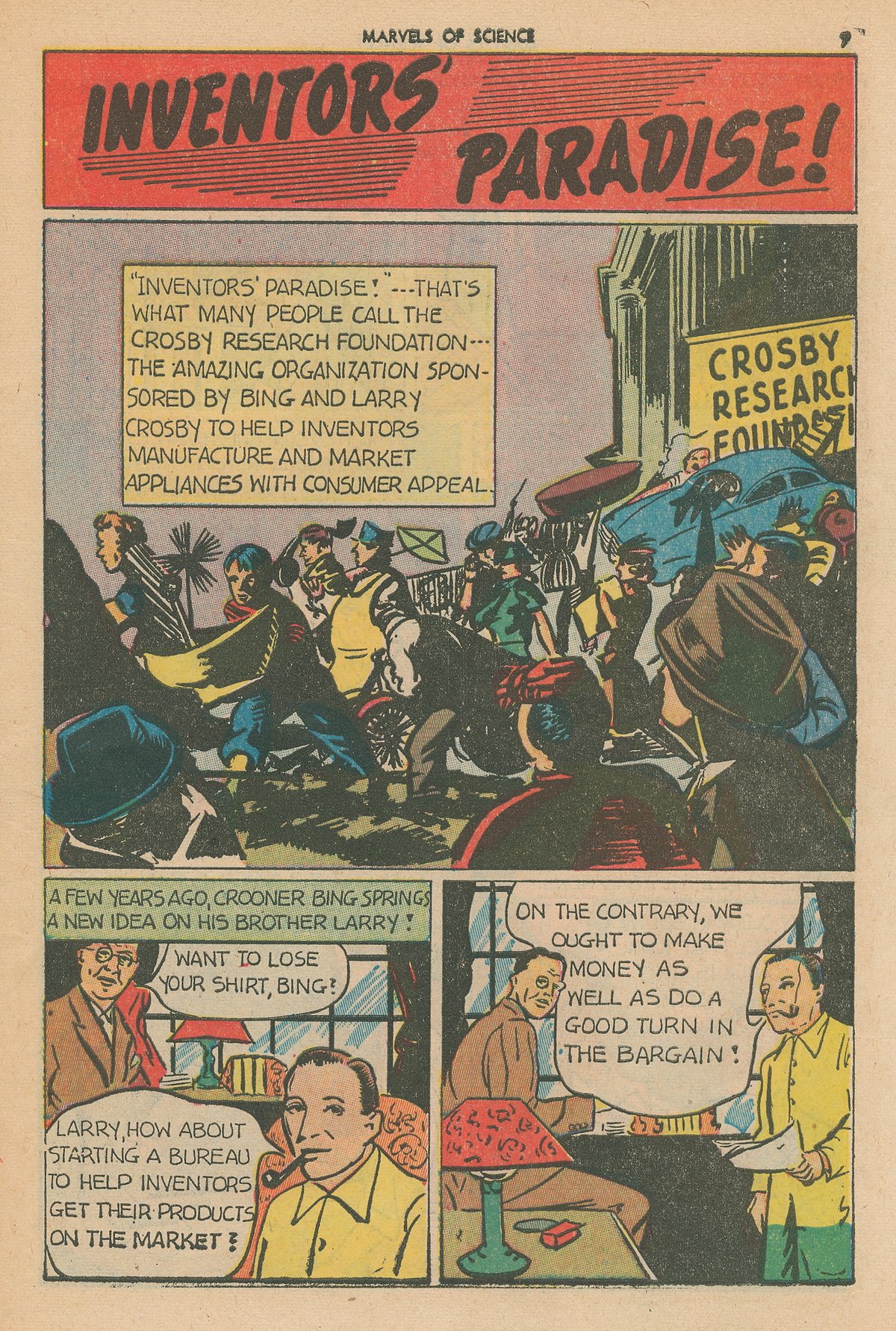 Read online Marvels Of Science comic -  Issue #3 - 9