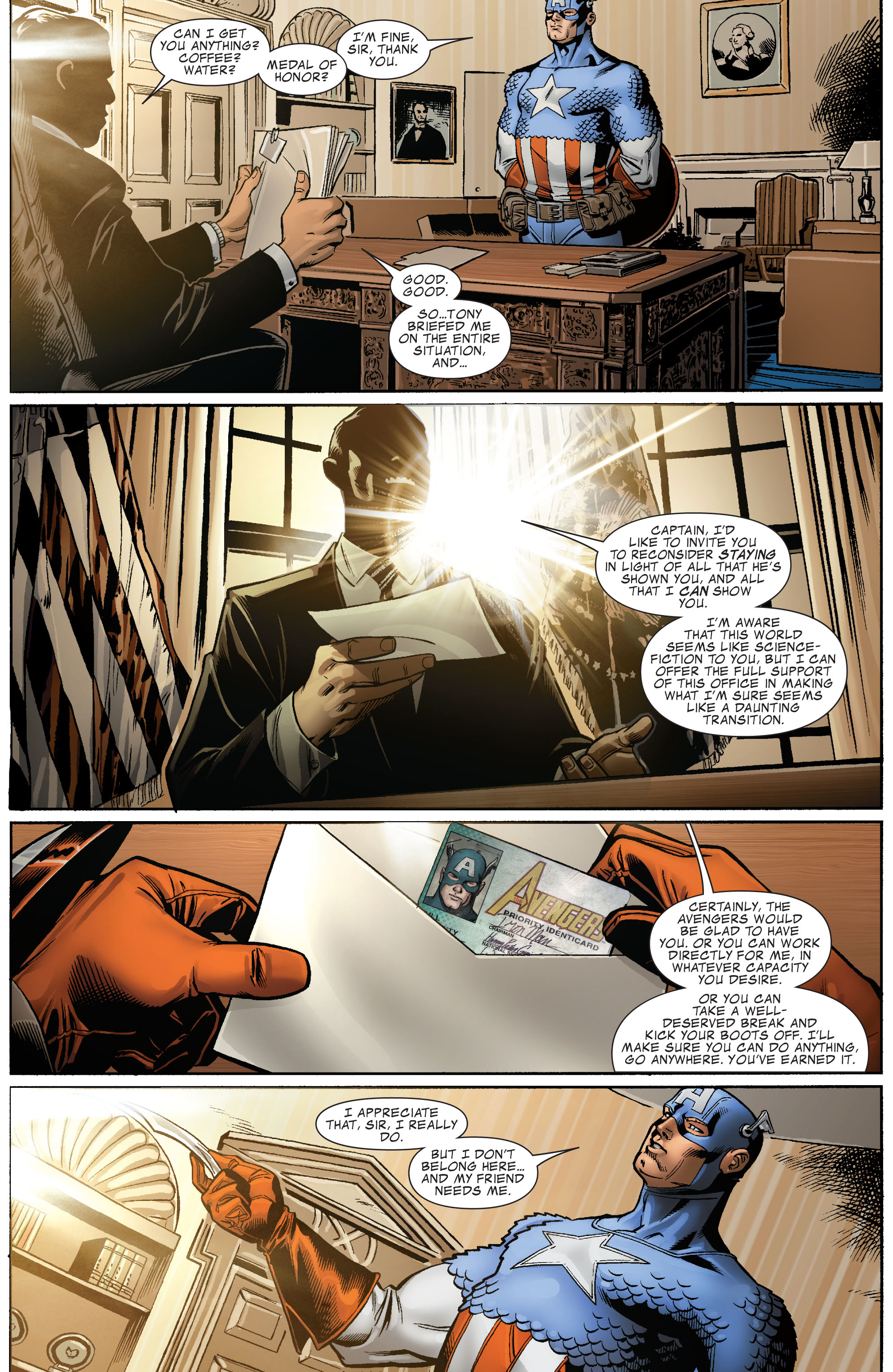 Captain America: Man Out of Time 3 Page 19