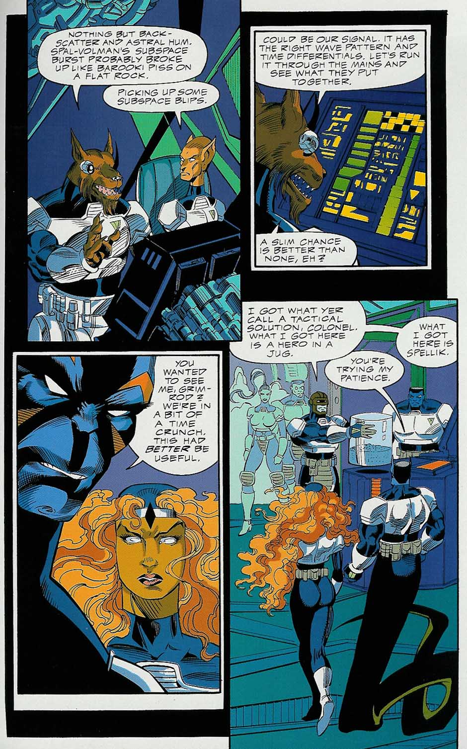 Read online Alien Legion: One Planet at a Time comic -  Issue #3 - 24