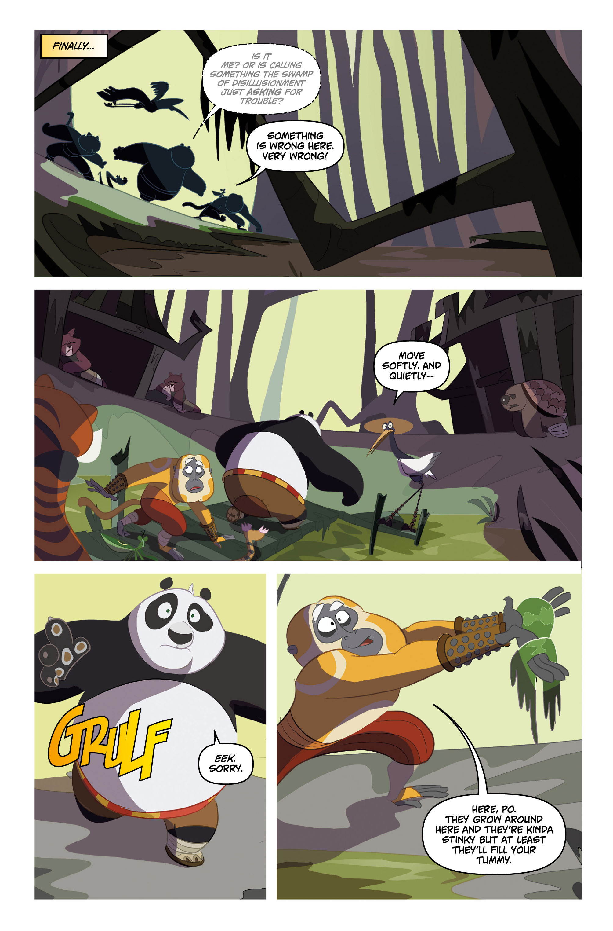 Read online DreamWorks Kung Fu Panda comic -  Issue #1 - 20
