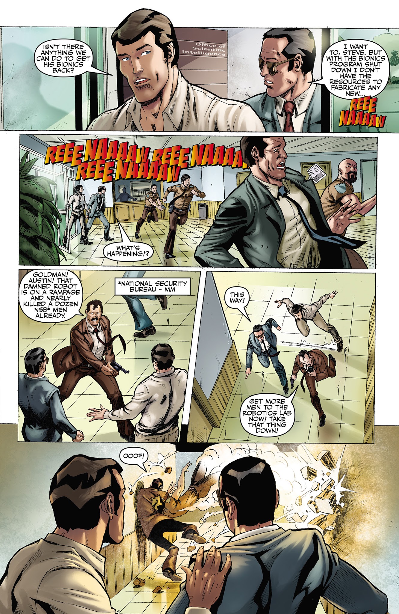 Read online The Six Million Dollar Man: Season Six comic -  Issue #4 - 17