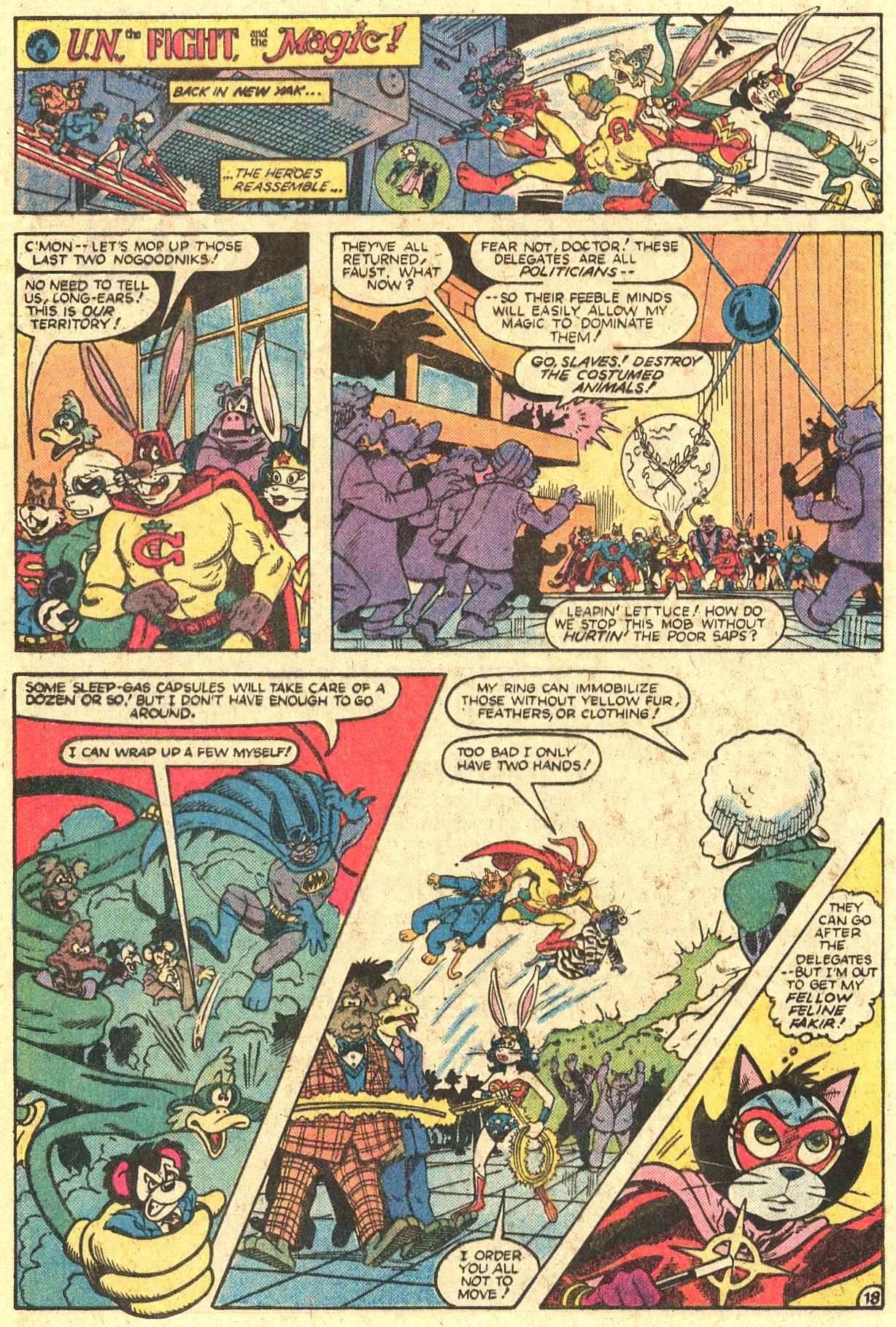 Read online Captain Carrot and His Amazing Zoo Crew! comic -  Issue #15 - 20