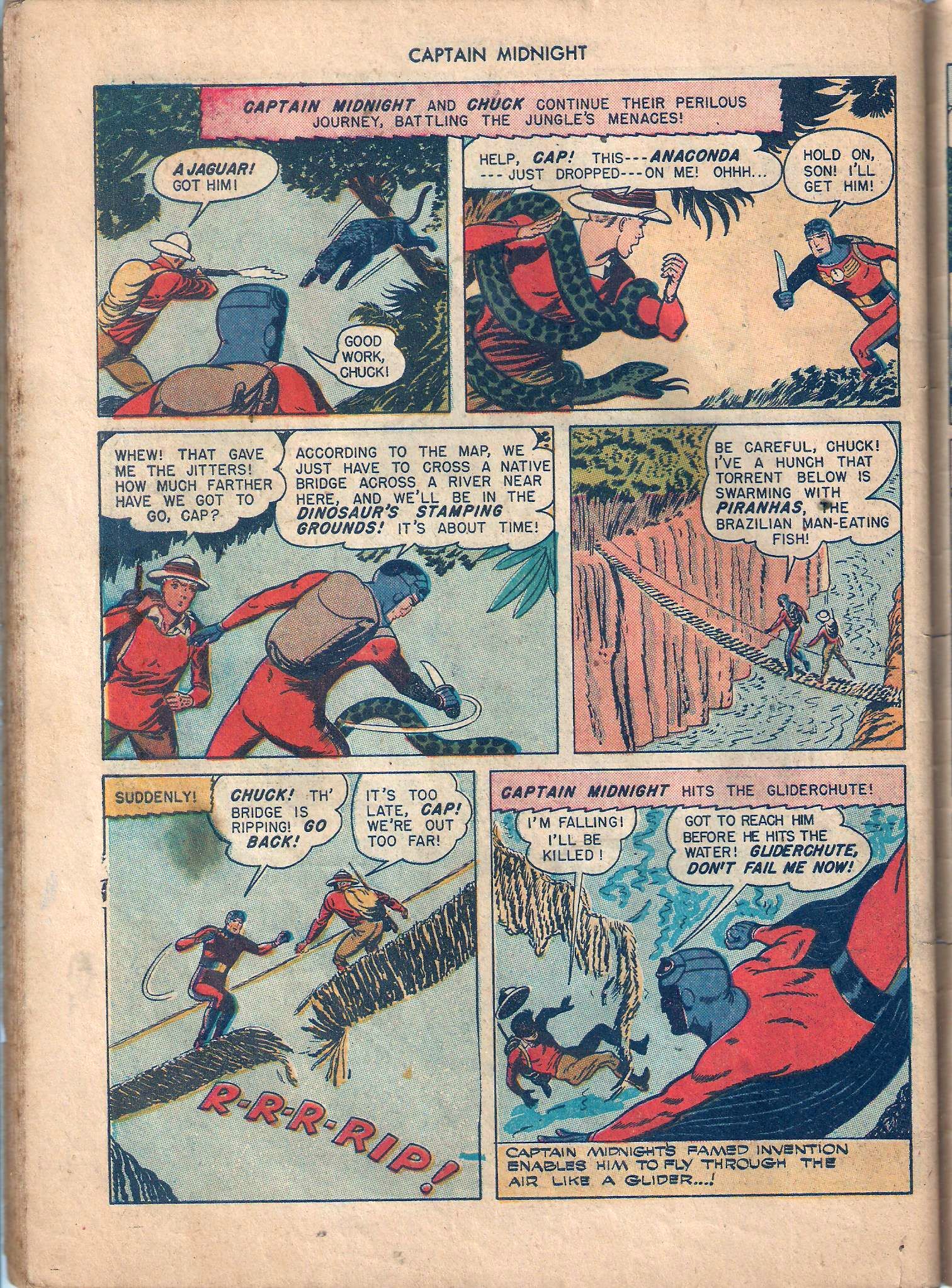 Read online Captain Midnight (1942) comic -  Issue #47 - 46