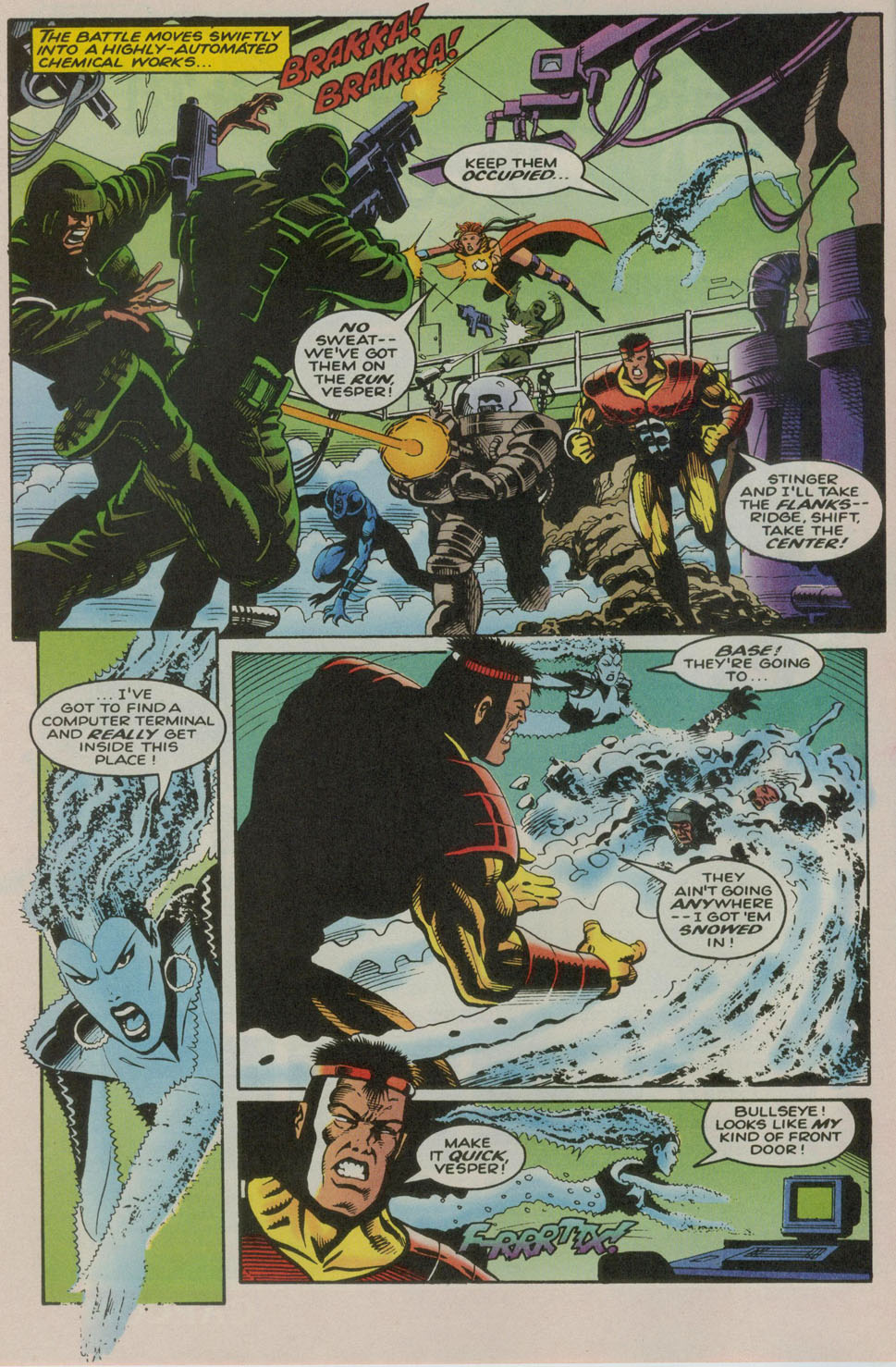 Read online Genetix comic -  Issue #6 - 5