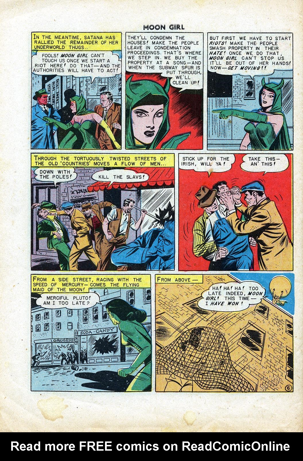 Read online Moon Girl (1947) comic -  Issue #4 - 30