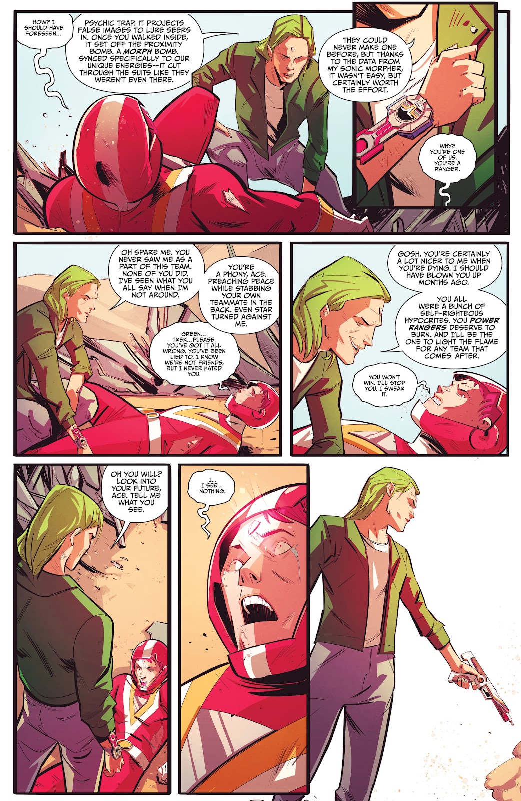 Saban's Power Rangers: The Psycho Path issue TPB - Page 102