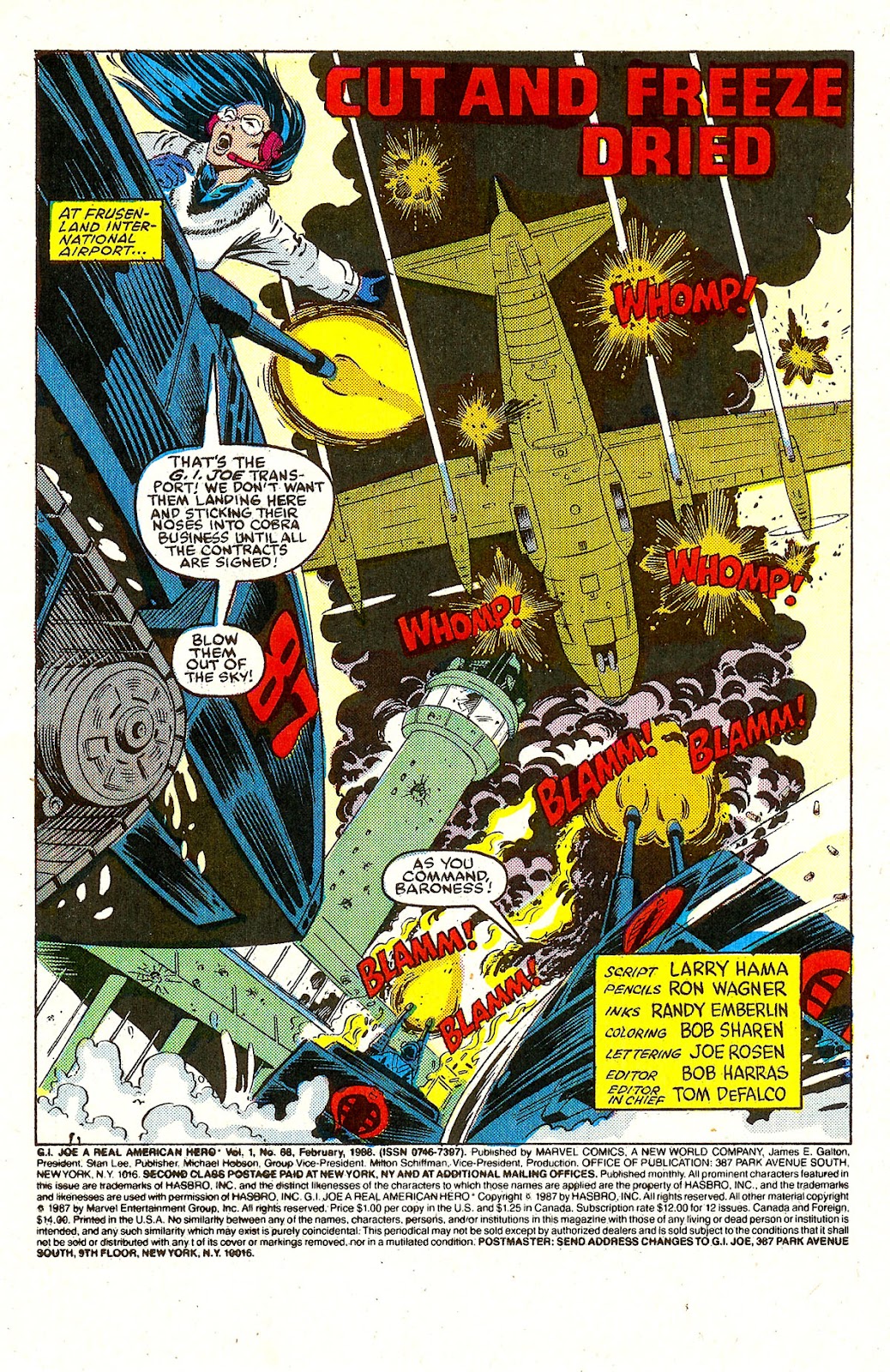 G.I. Joe: A Real American Hero issue 68 - Page 2