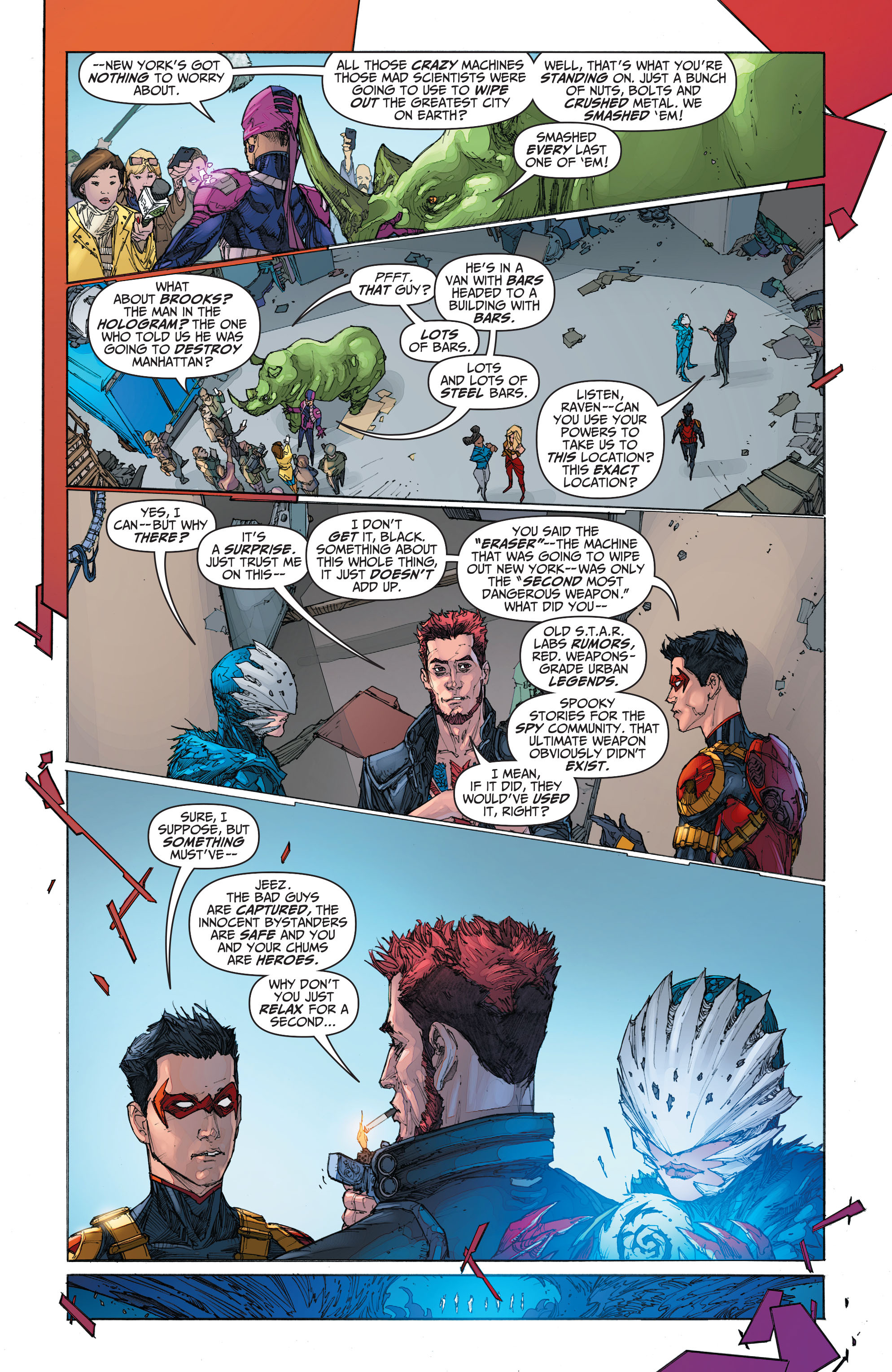 Read online Teen Titans (2014) comic -  Issue #8 - 2