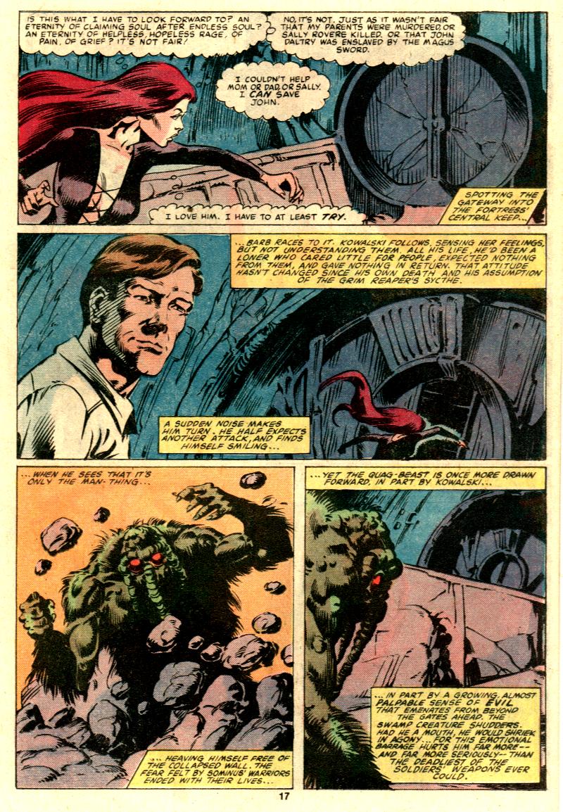 Read online Man-Thing (1979) comic -  Issue #11 - 14