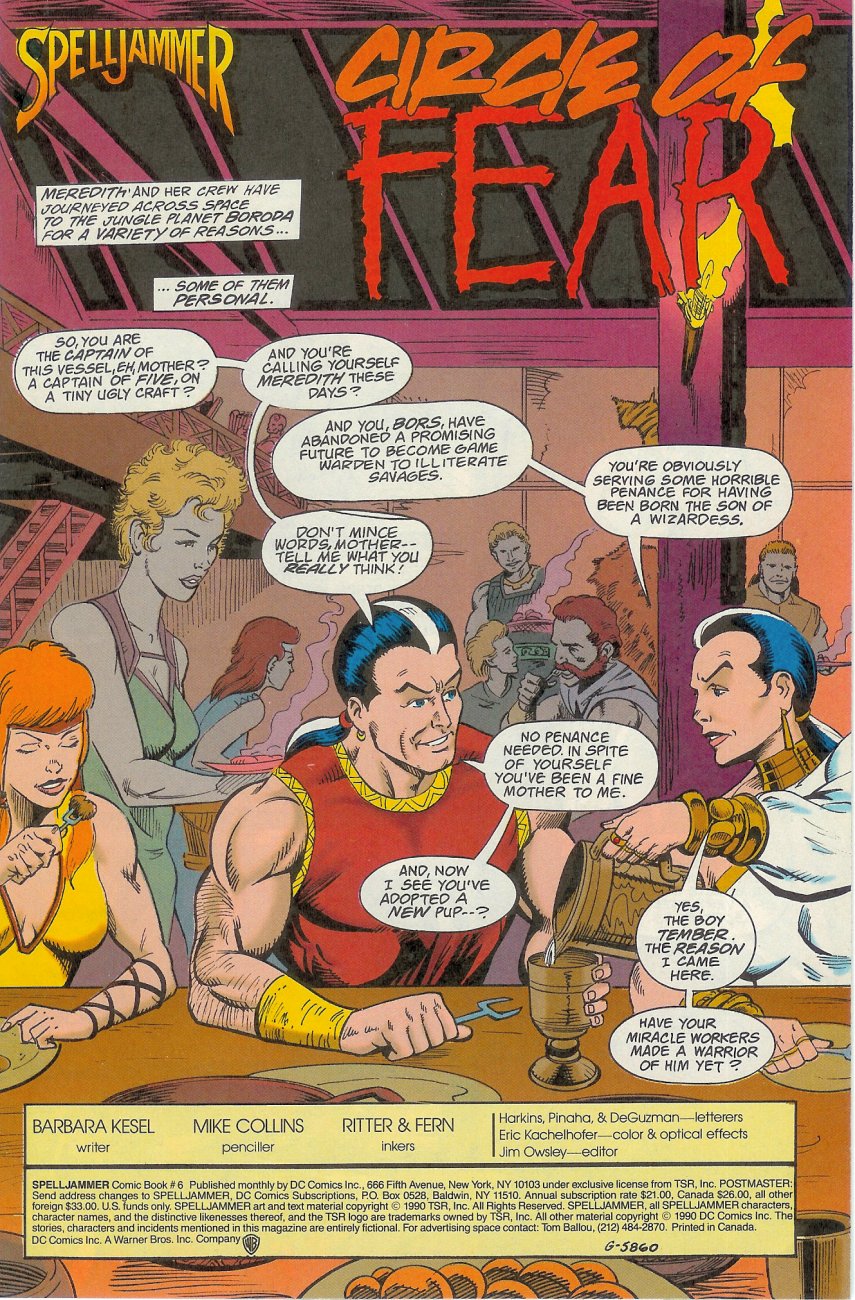 Read online Spelljammer comic -  Issue #6 - 2