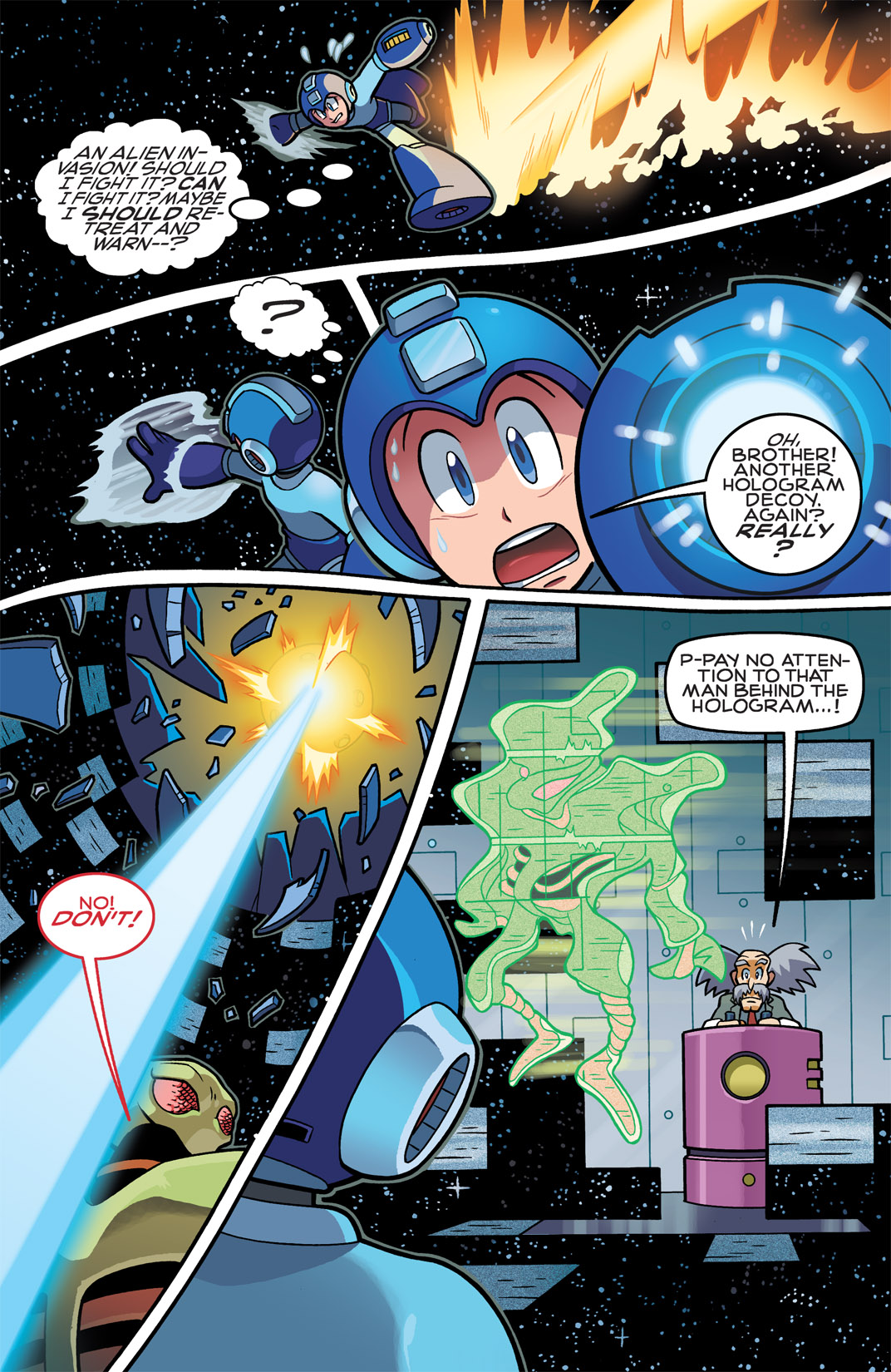 Read online Mega Man comic -  Issue # _TPB 3 - 94