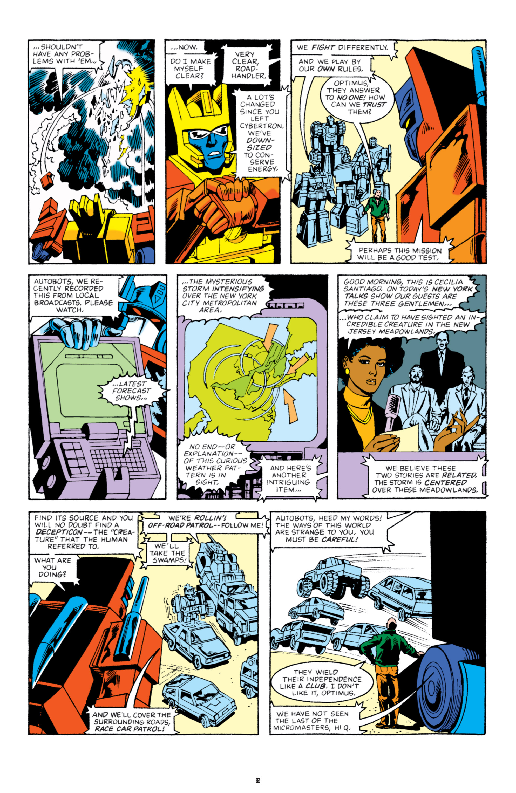 Read online The Transformers Classics comic -  Issue # TPB 5 - 84