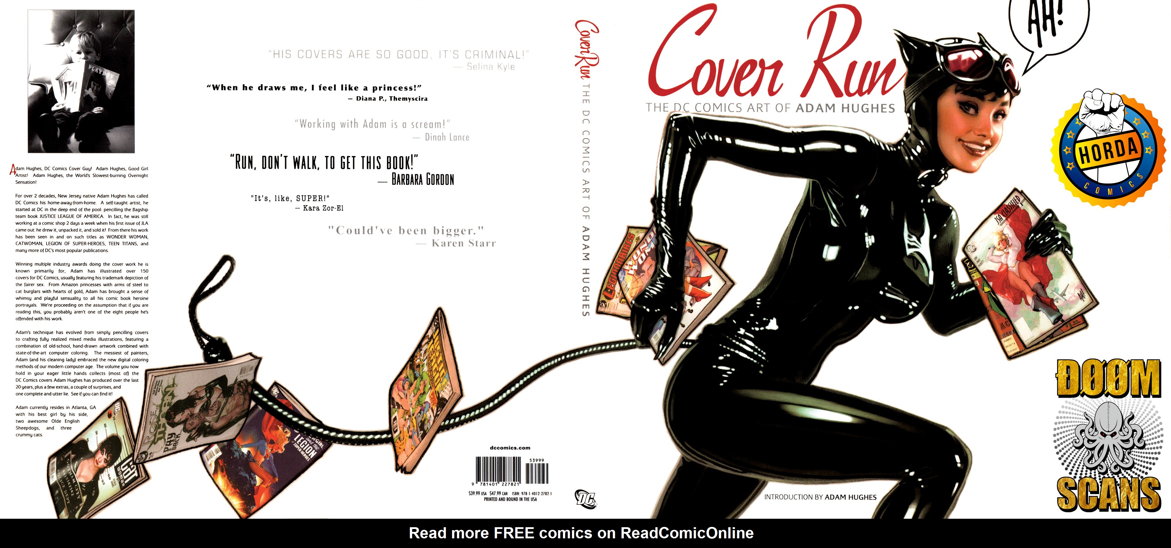 Read online Cover Run: The DC Comics Art of Adam Hughes comic -  Issue # TPB (Part 1) - 1