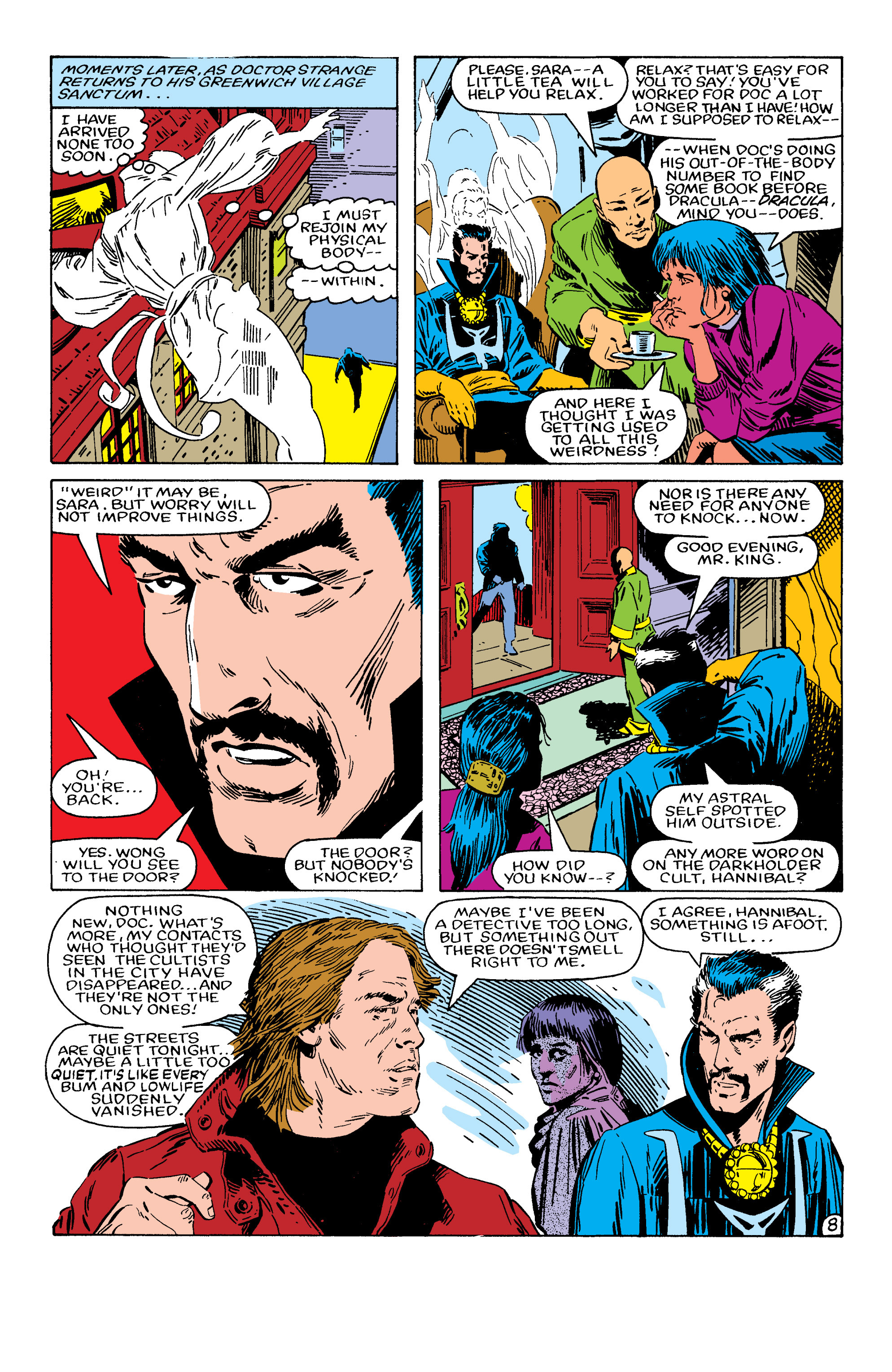 Read online Doctor Strange vs. Dracula comic -  Issue # TPB - 94