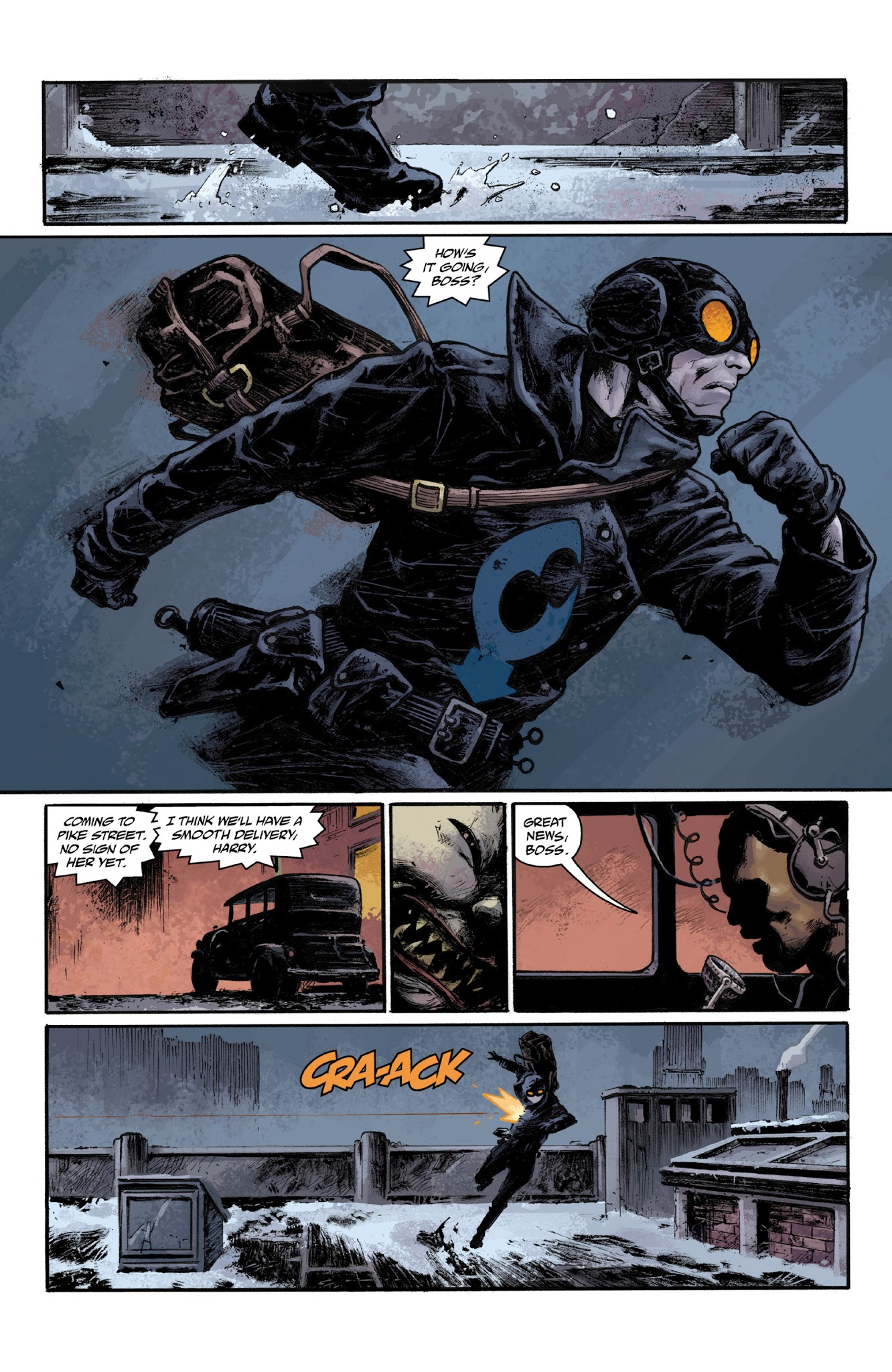 Read online Lobster Johnson: Satan Smells a Rat comic -  Issue # TPB - 101
