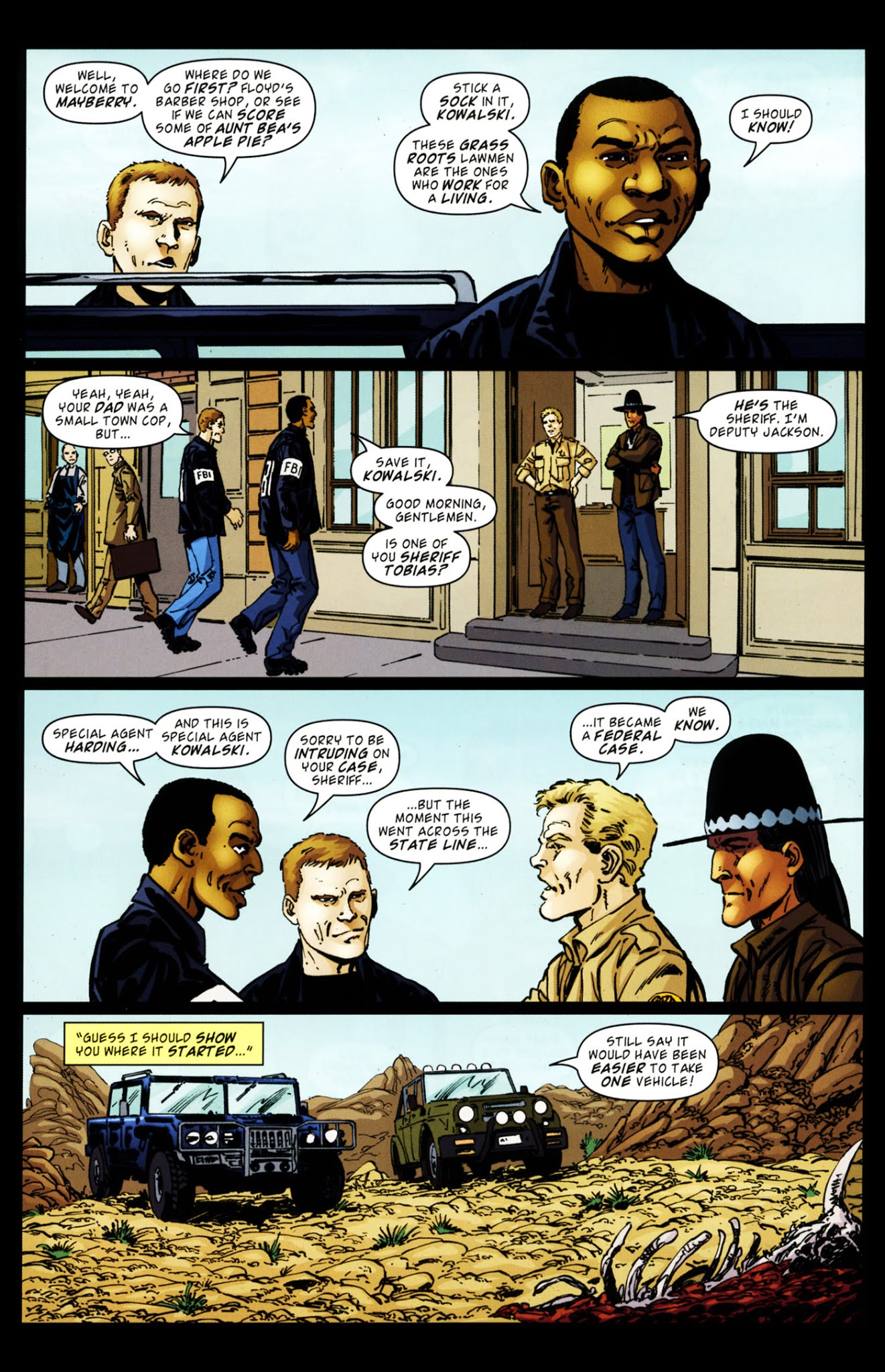 Read online Jurassic Park: The Devils in the Desert comic -  Issue #1 - 13