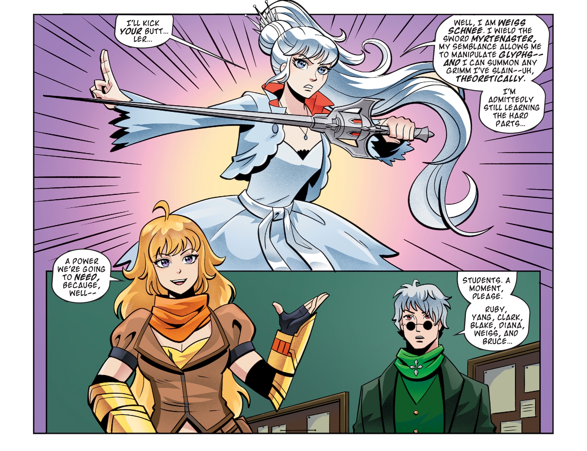 Read online RWBY/Justice League comic -  Issue #4 - 13