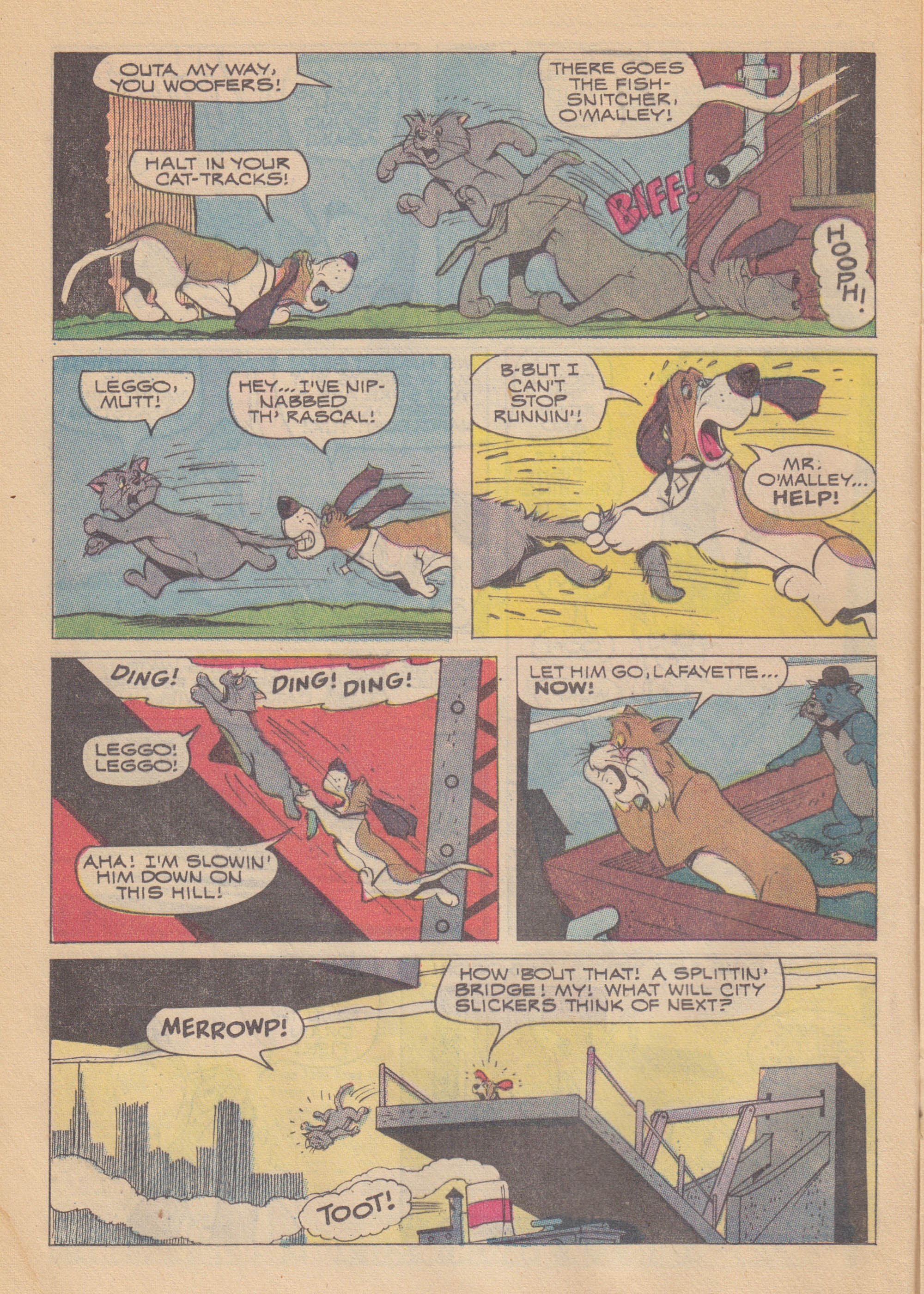 Read online O'Malley and the Alley Cats comic -  Issue #7 - 16