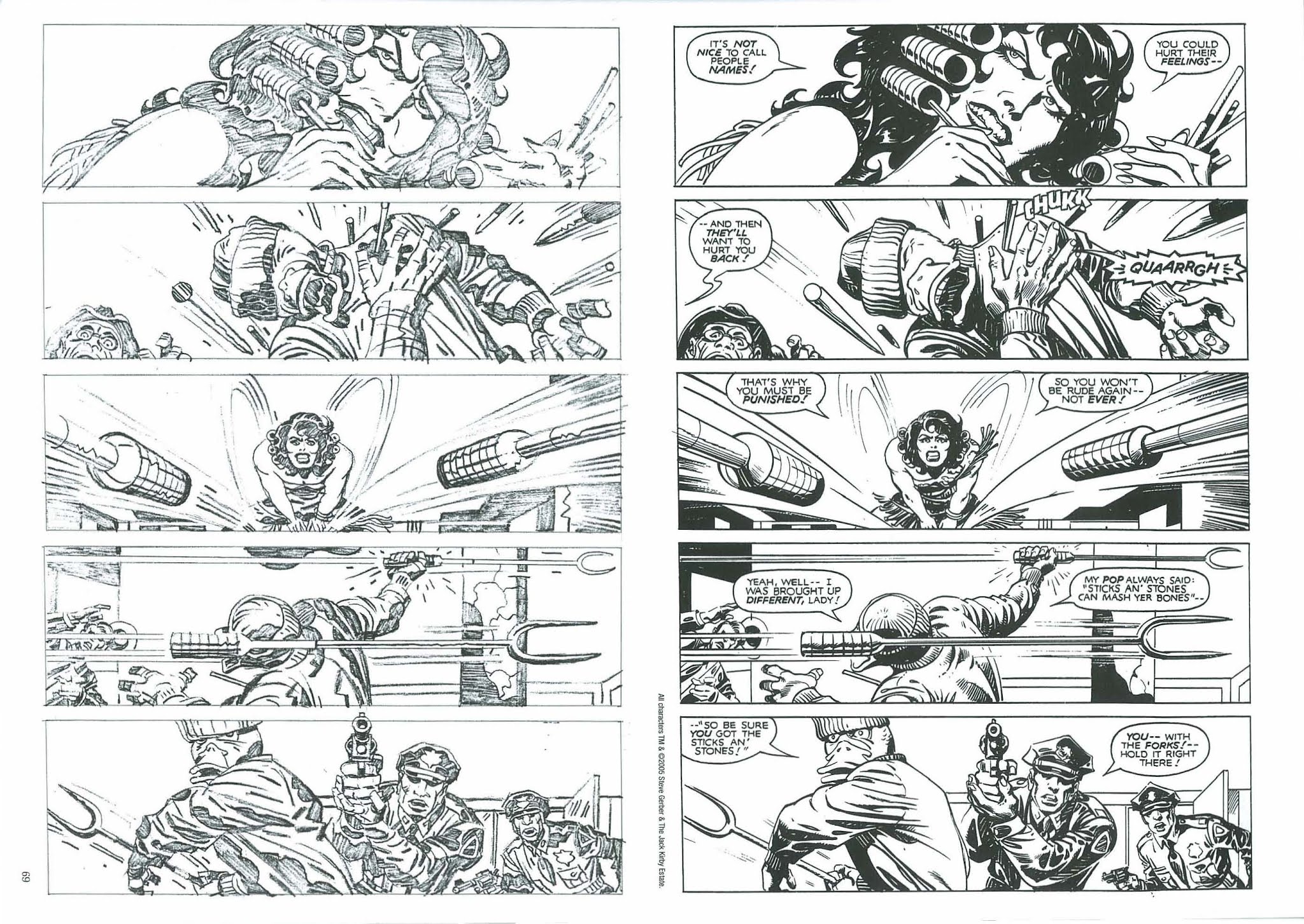 Read online The Jack Kirby Collector comic -  Issue #43 - 71