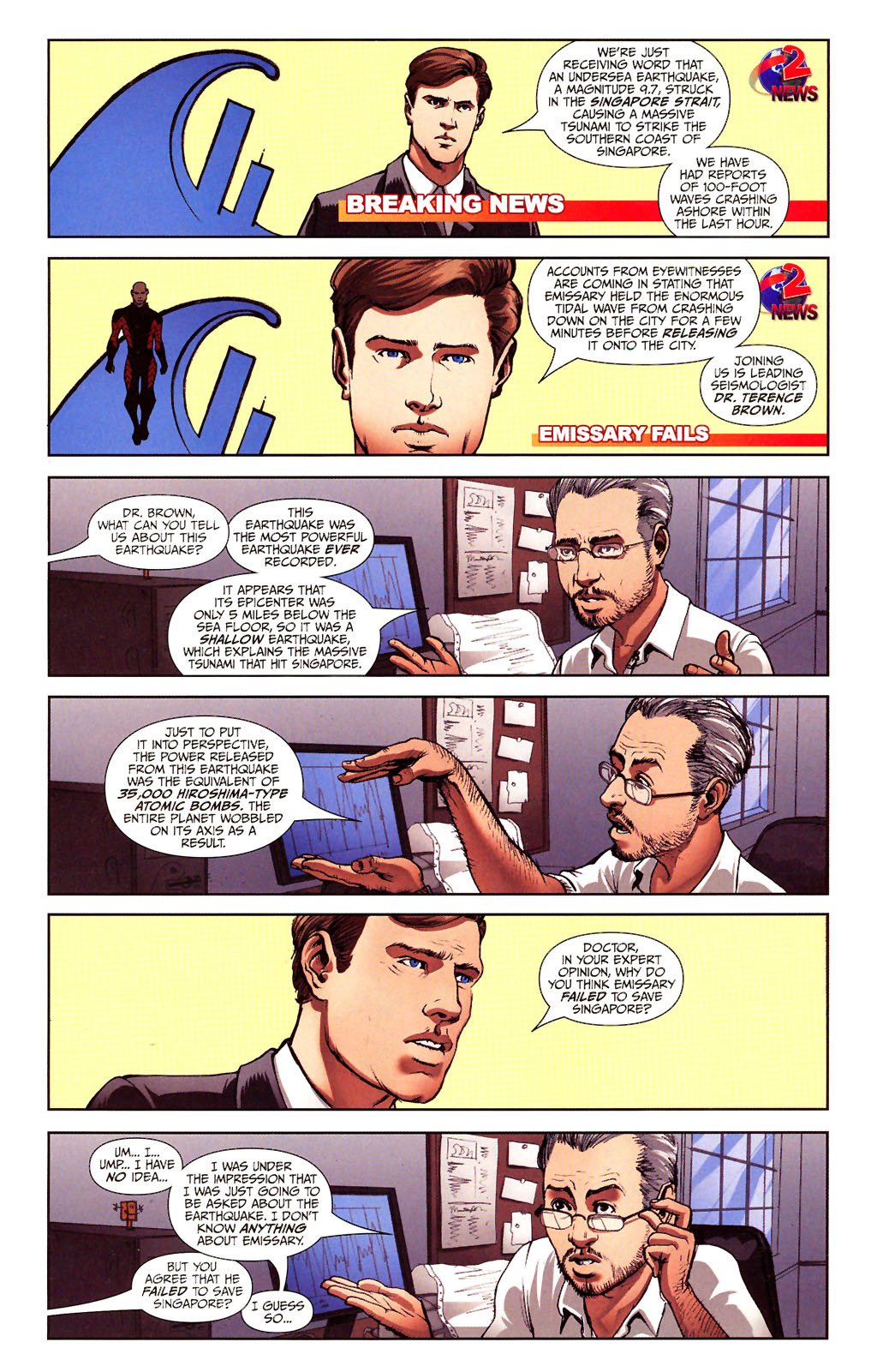 Read online Emissary comic -  Issue #6 - 13