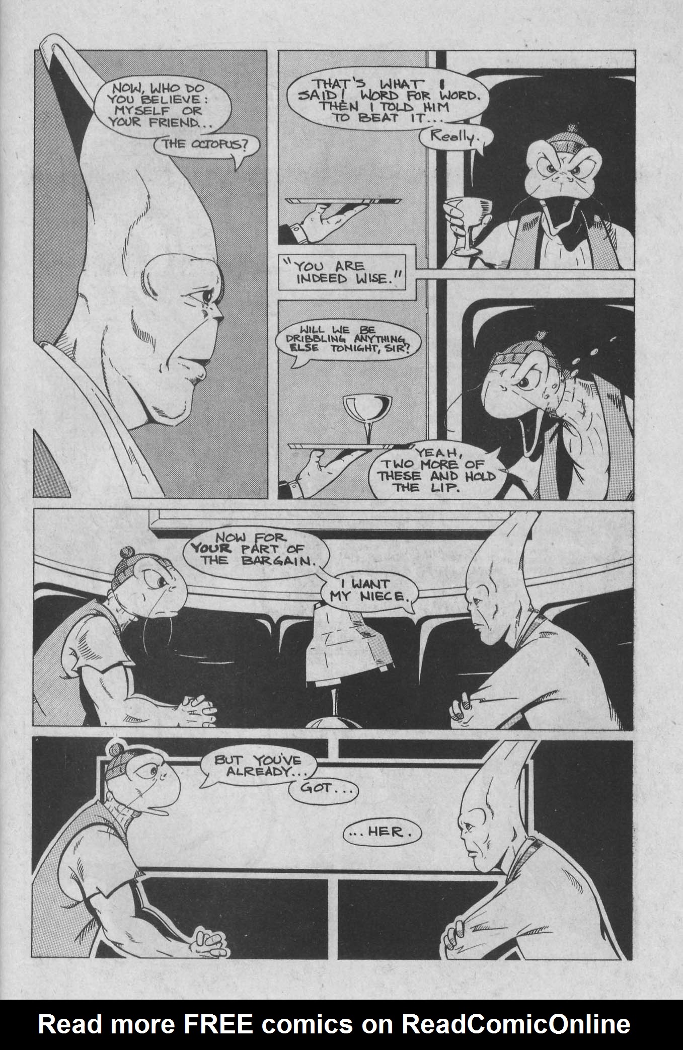Read online The Fish Police comic -  Issue #1 - 23