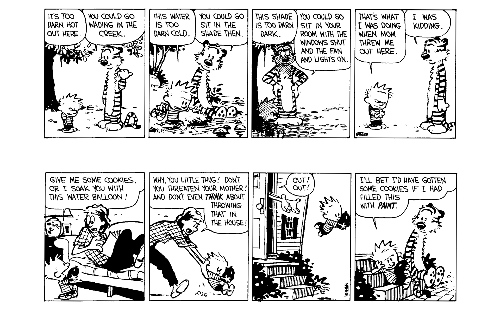 Read online Calvin and Hobbes comic -  Issue #5 - 125