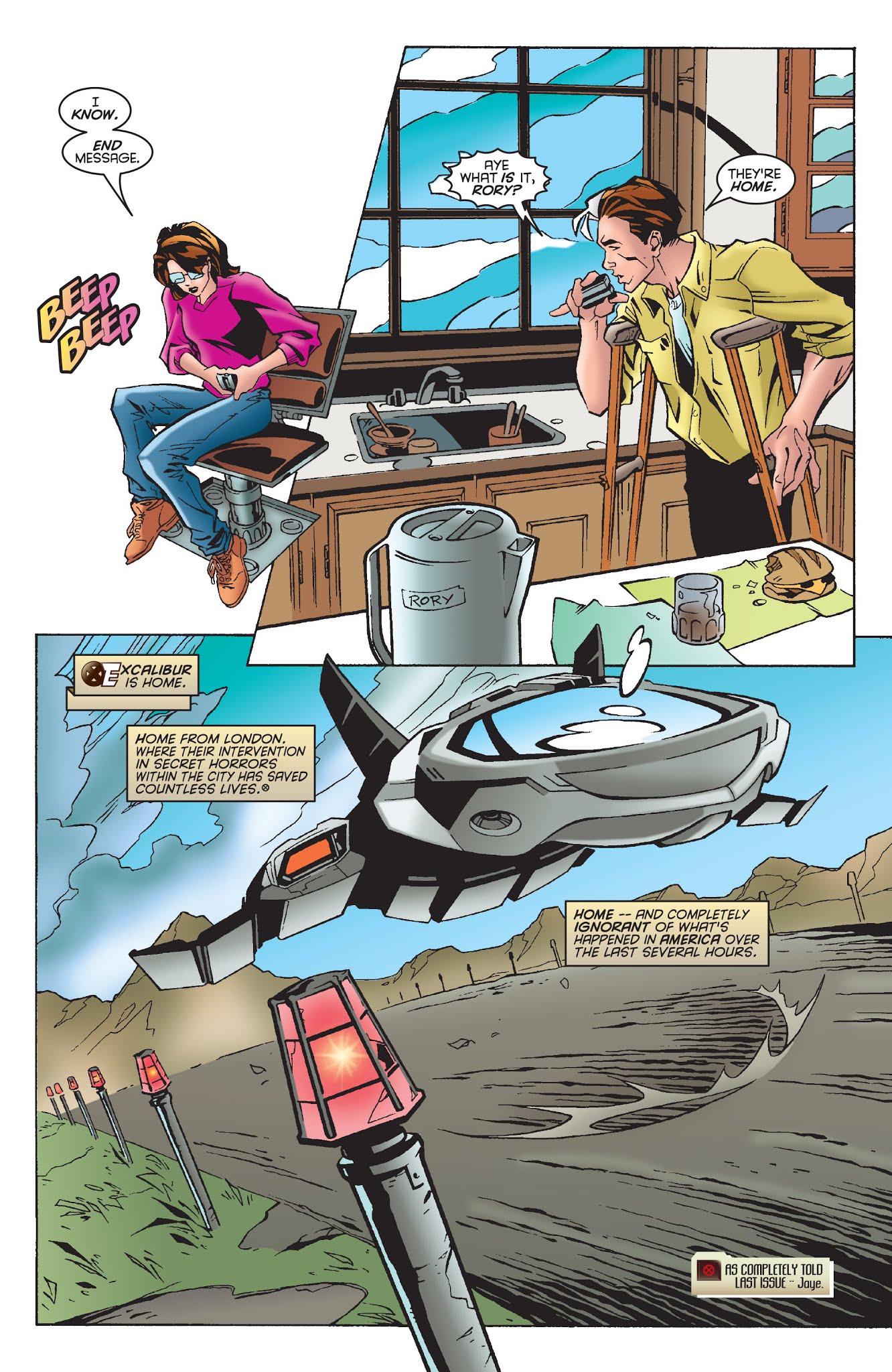 Read online Excalibur Visionaries: Warren Ellis comic -  Issue # TPB 3 (Part 2) - 32