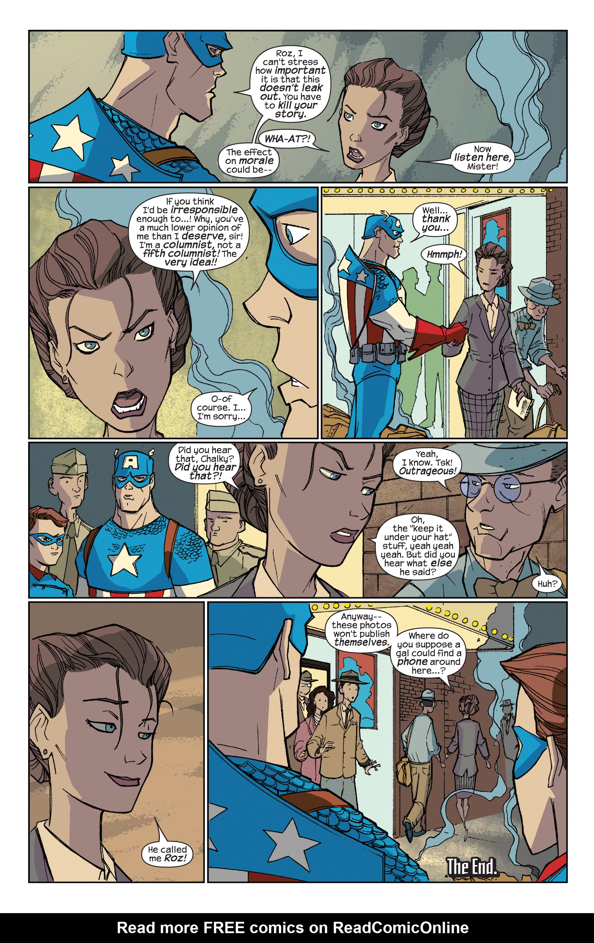 Read online Marvel Action Classics comic -  Issue # Captain America - 14