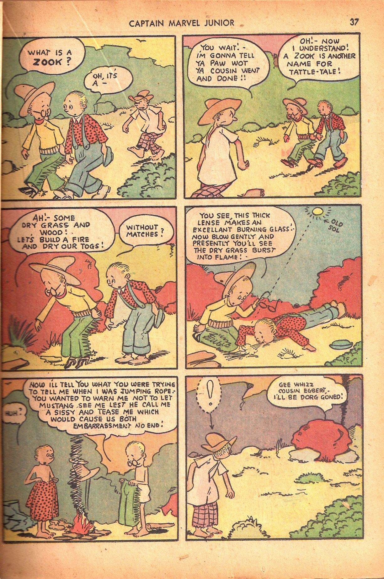 Read online Captain Marvel, Jr. comic -  Issue #09 - 37