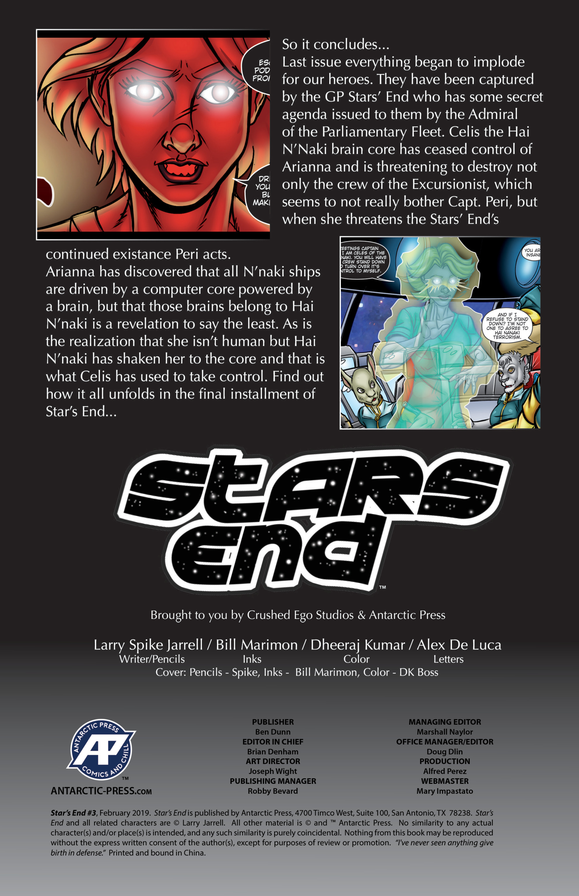 Read online Stars End comic -  Issue #4 - 2