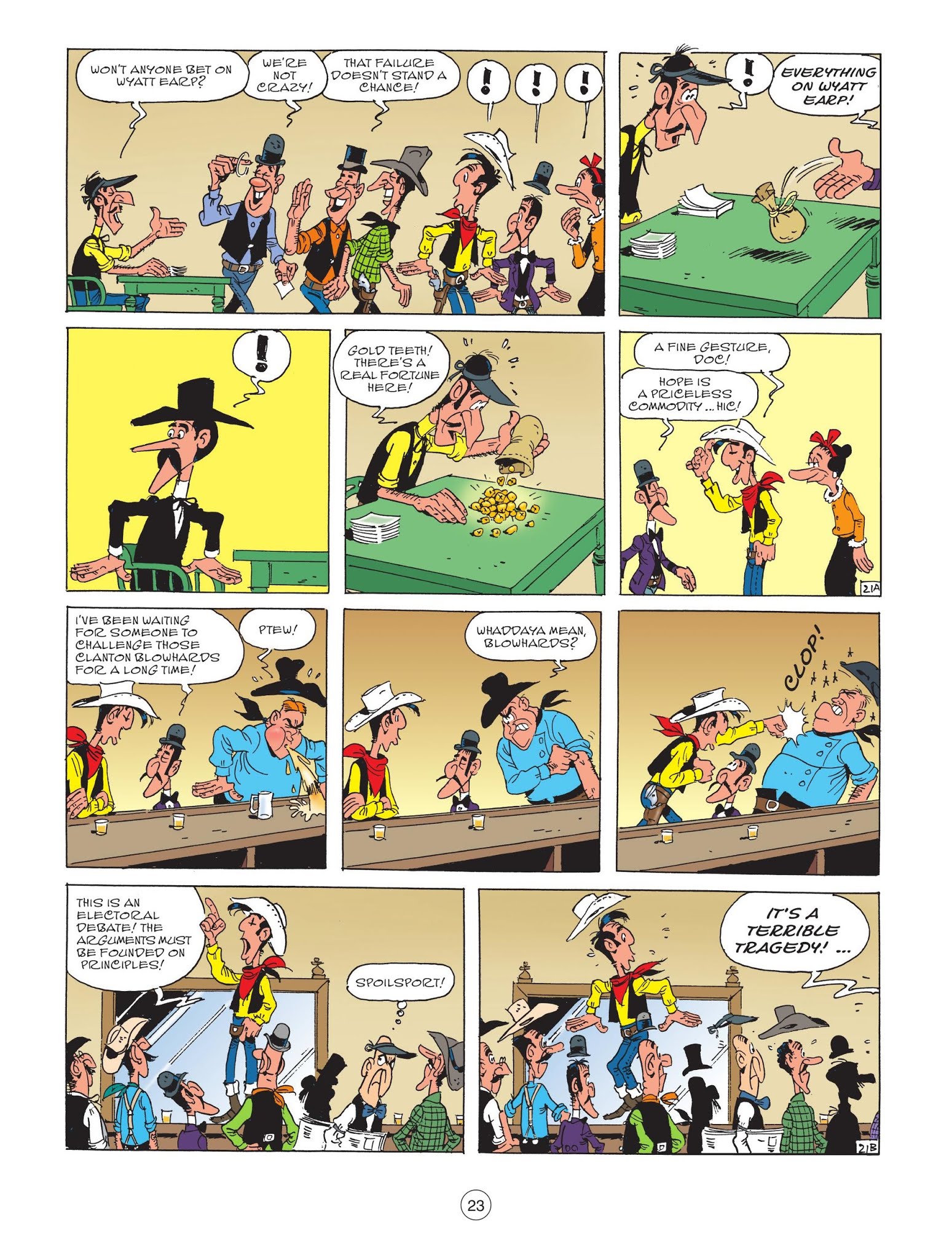 Read online A Lucky Luke Adventure comic -  Issue #70 - 25