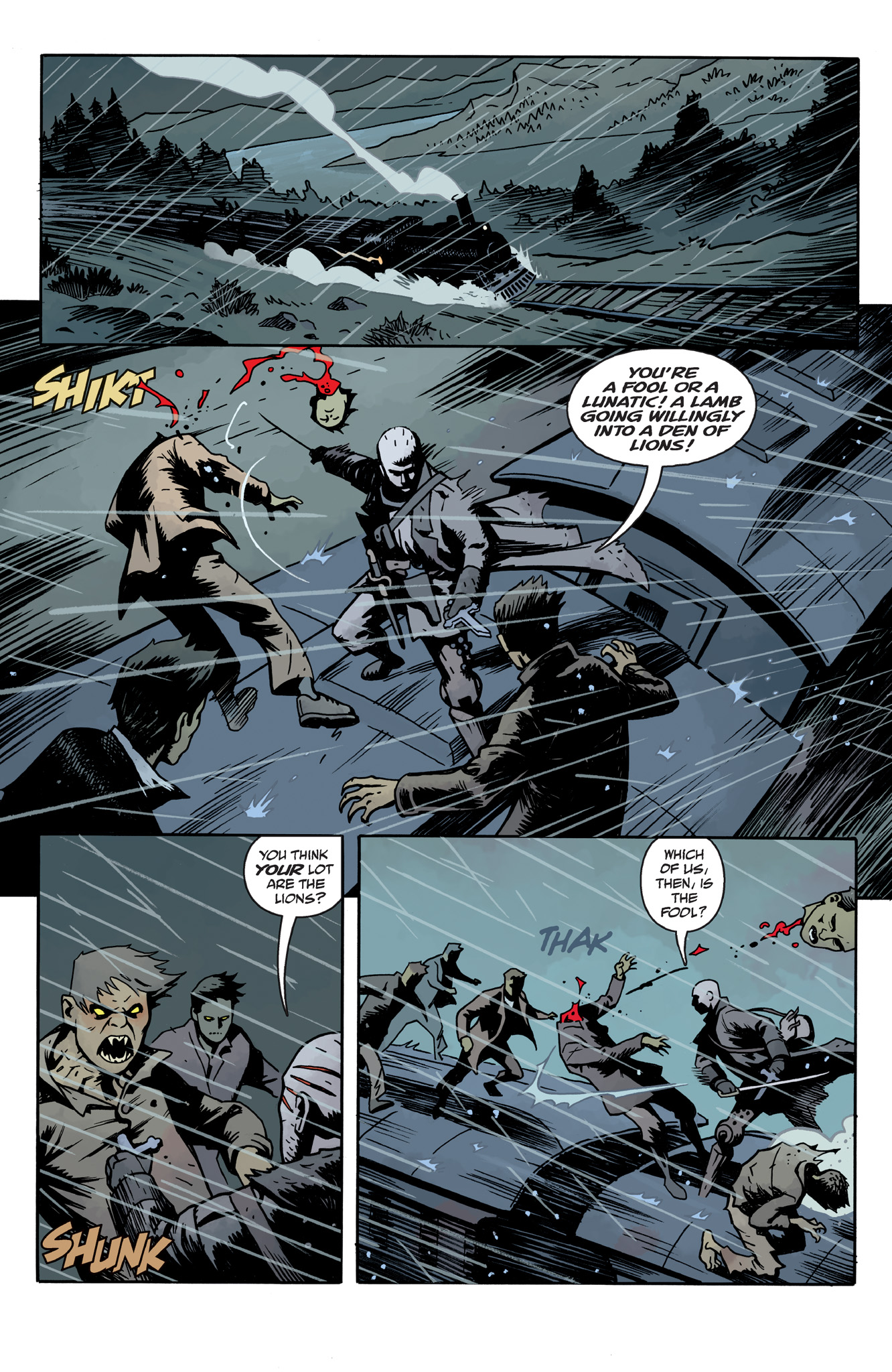 Read online Baltimore: The Infernal Train comic -  Issue #3 - 3