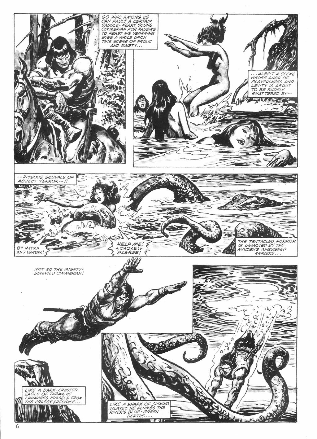 Read online The Savage Sword Of Conan comic -  Issue #81 - 6