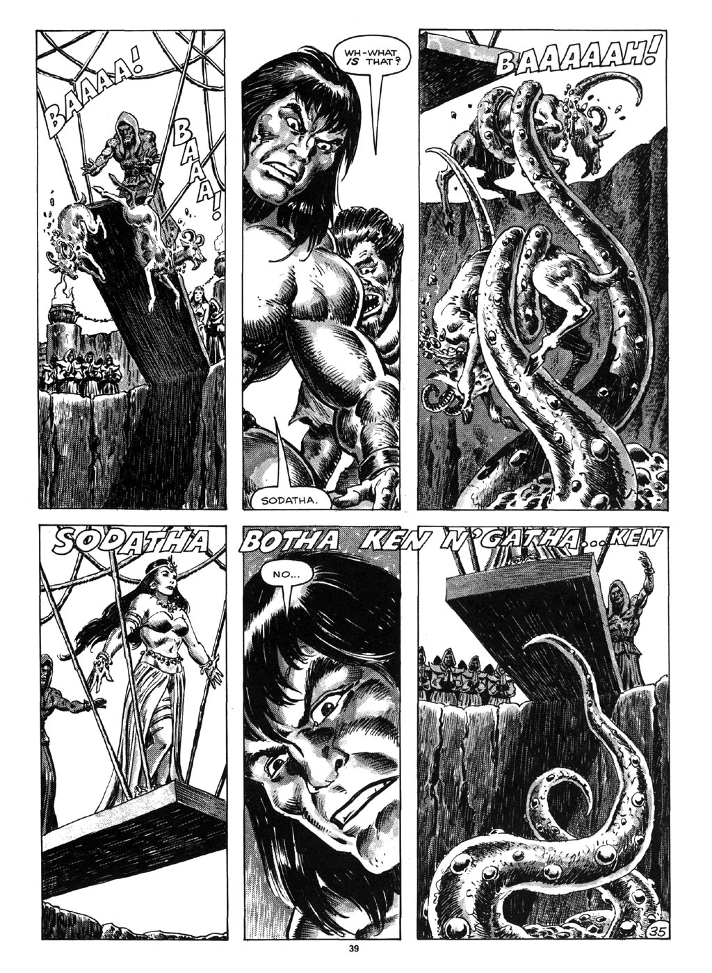 The Savage Sword Of Conan issue 164 - Page 37