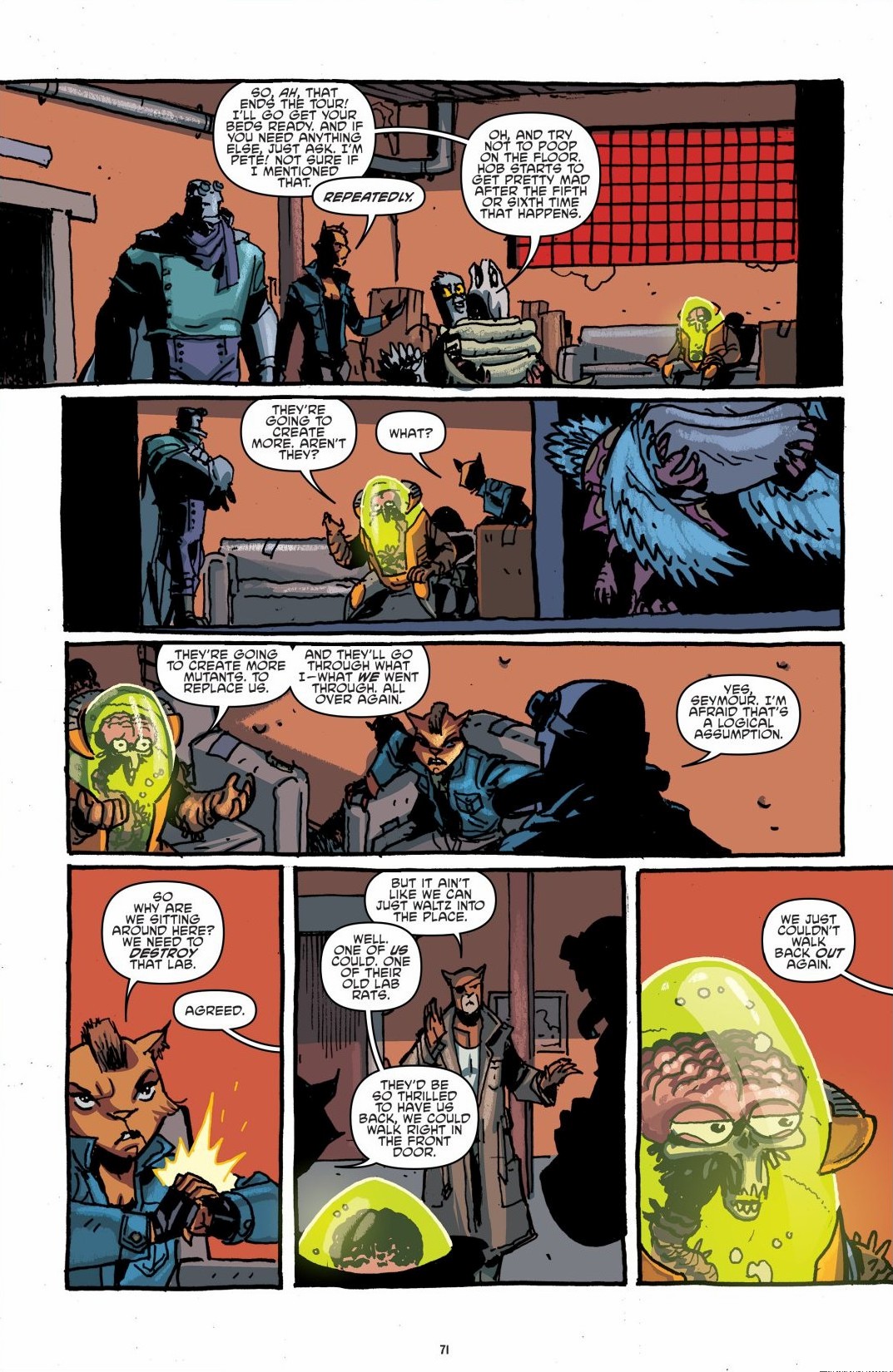 Read online Teenage Mutant Ninja Turtles: The IDW Collection comic -  Issue # TPB 6 (Part 1) - 70