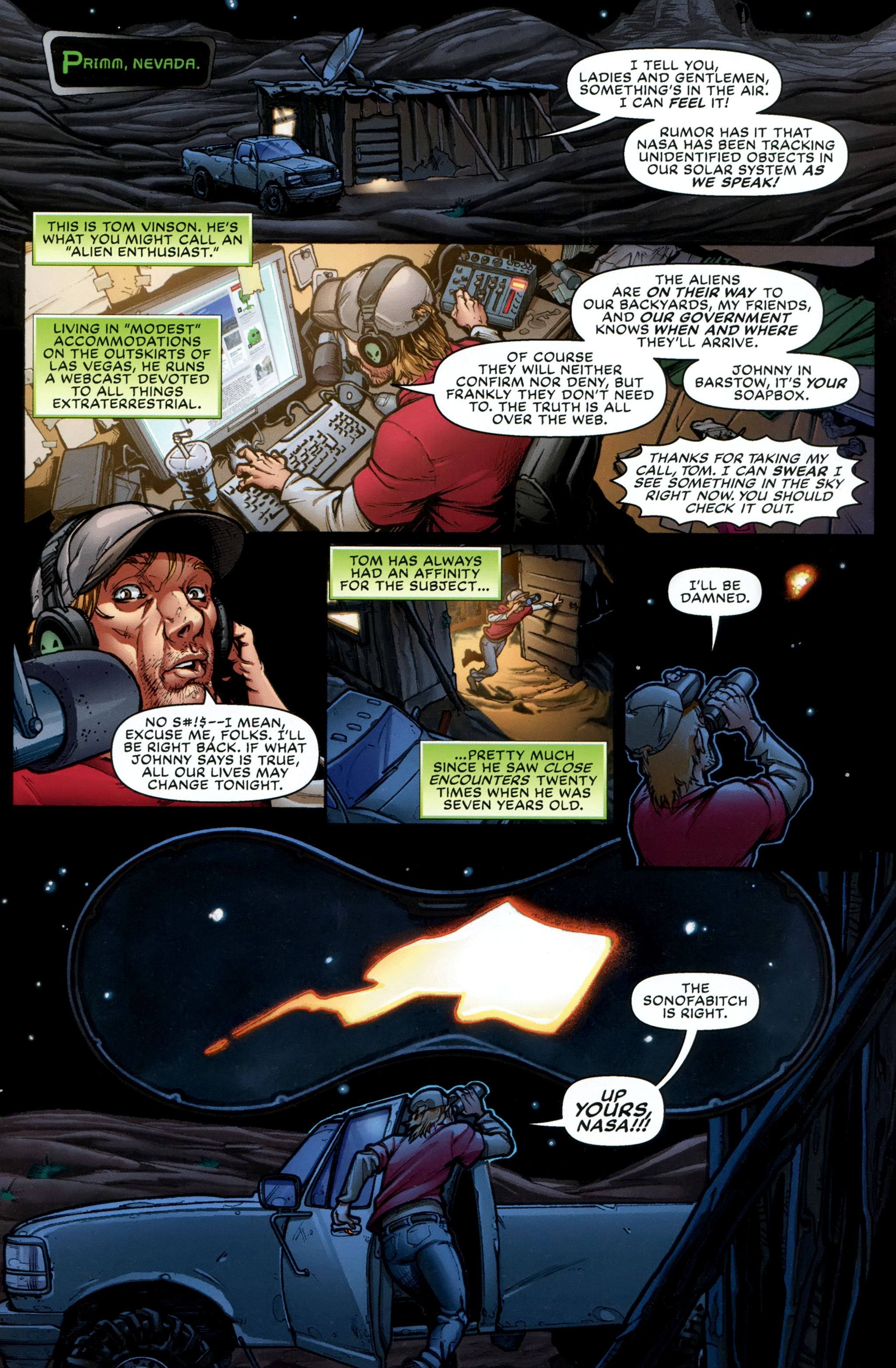 Read online Homecoming comic -  Issue #1 - 4