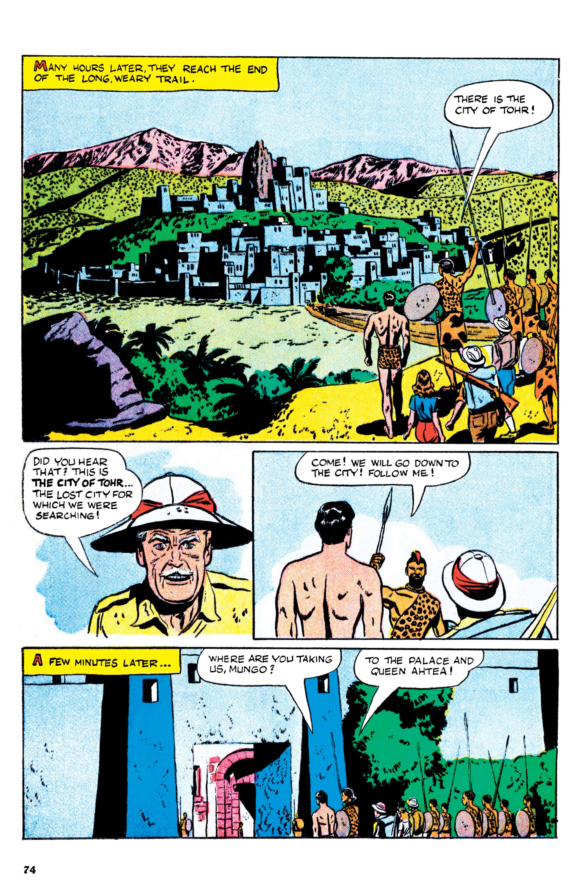 Read online Edgar Rice Burroughs Tarzan: The Jesse Marsh Years Omnibus comic -  Issue # TPB (Part 1) - 75