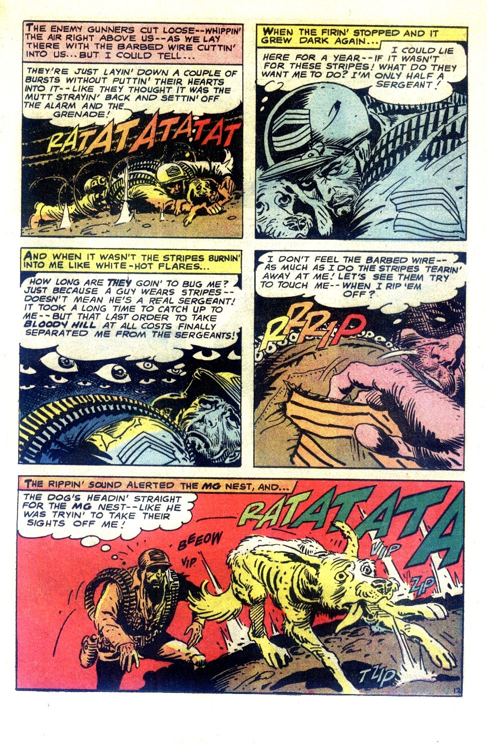 Read online Our Army at War (1952) comic -  Issue #166 - 17