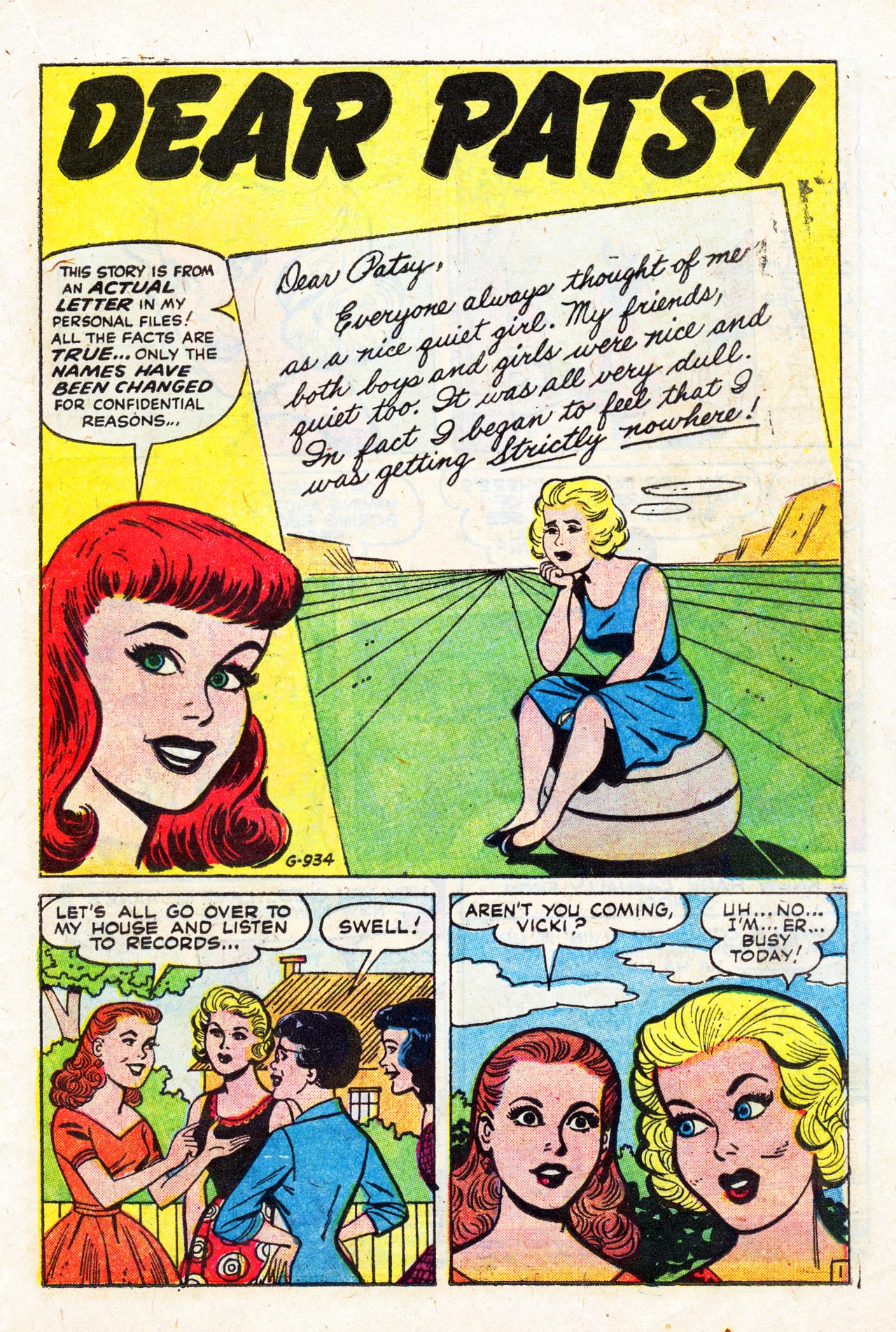 Read online Patsy and Hedy comic -  Issue #40 - 21