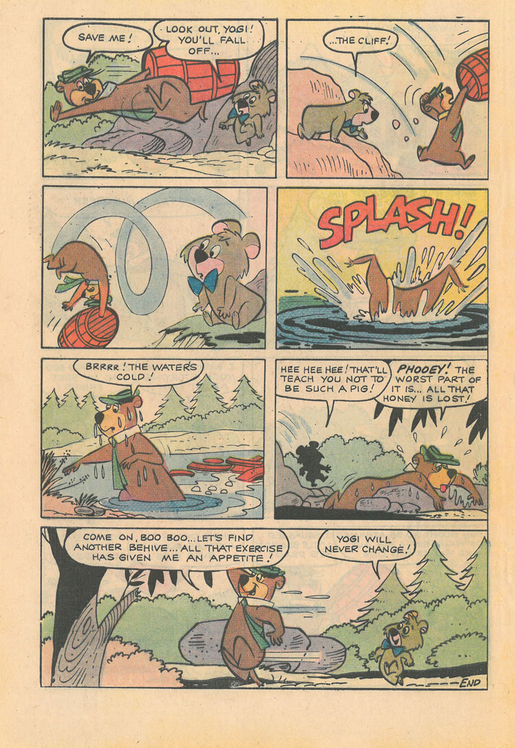 Read online Yogi Bear (1970) comic -  Issue #8 - 32