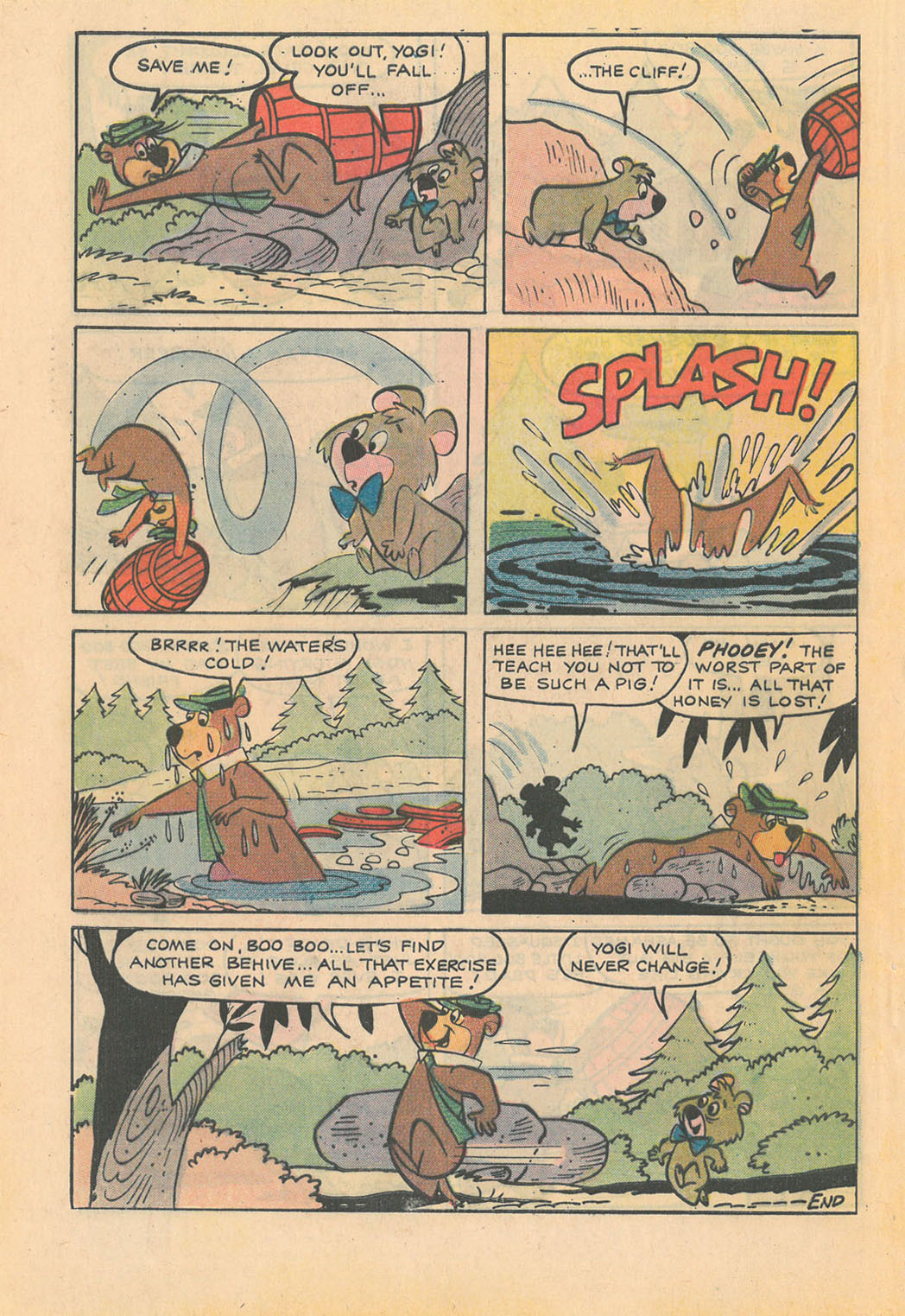 Read online Yogi Bear (1970) comic -  Issue #8 - 32