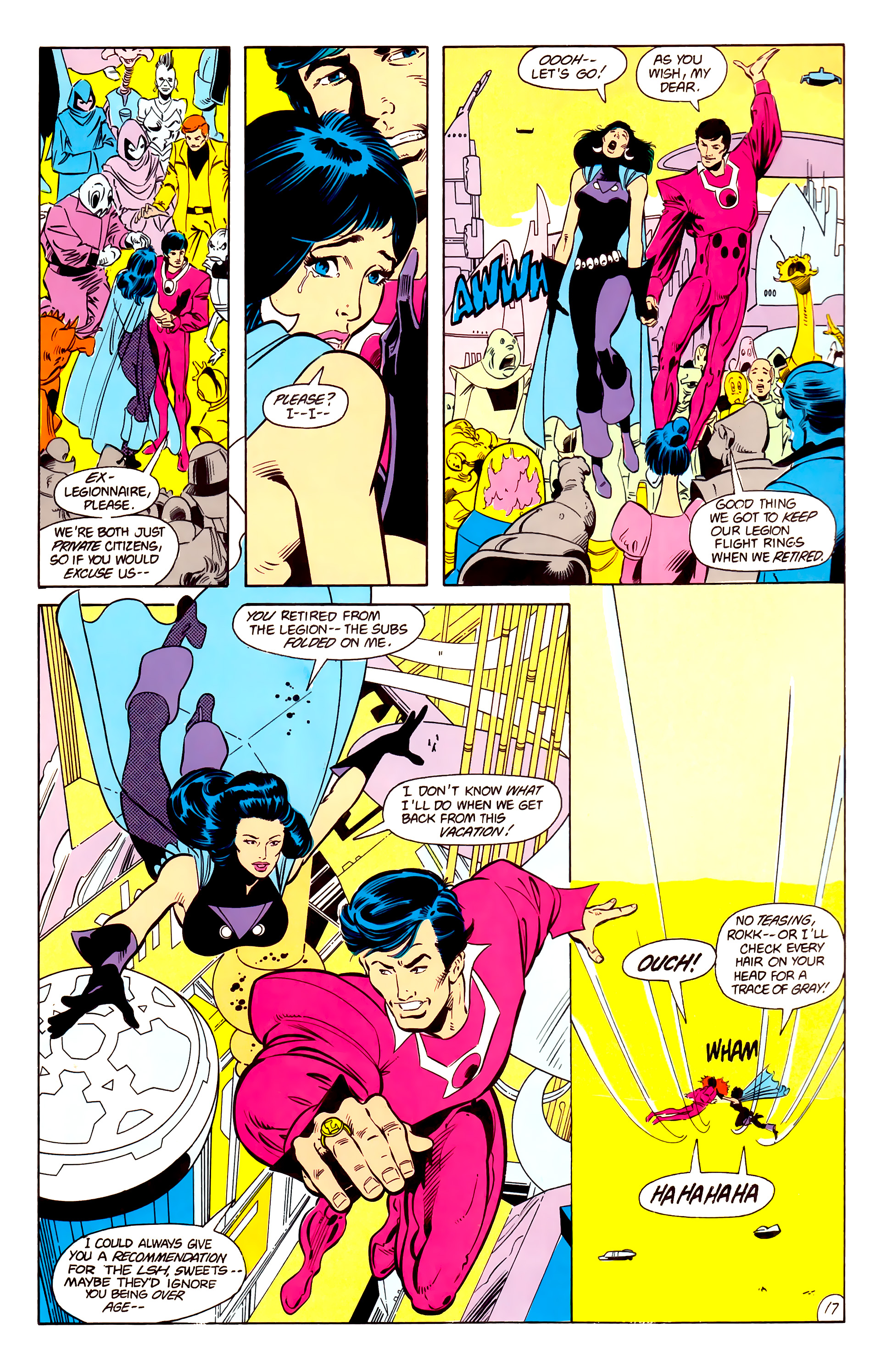 Read online Legion of Super-Heroes (1984) comic -  Issue #15 - 19