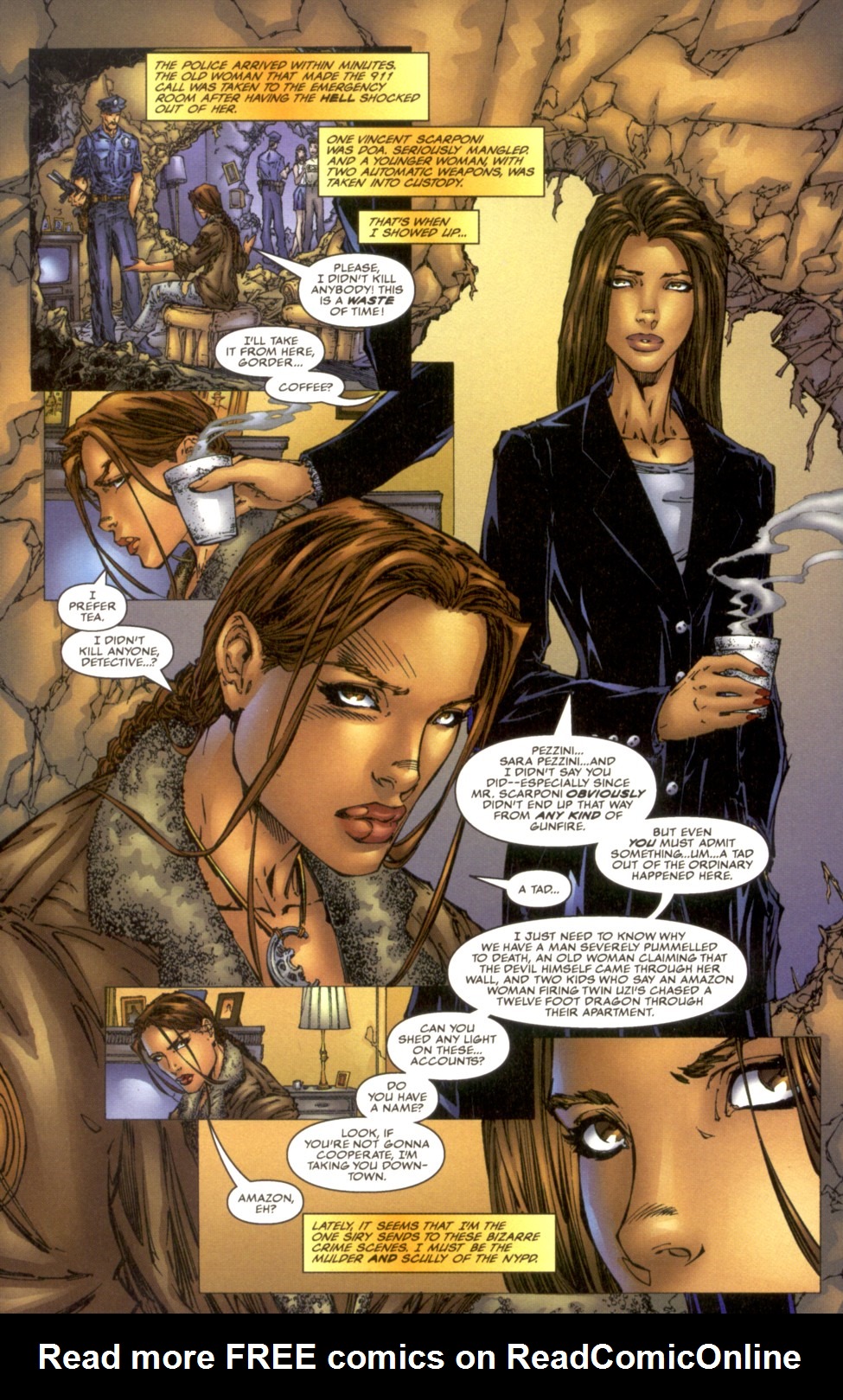 Read online Tomb Raider/Witchblade Revisited Special comic -  Issue # Full - 9