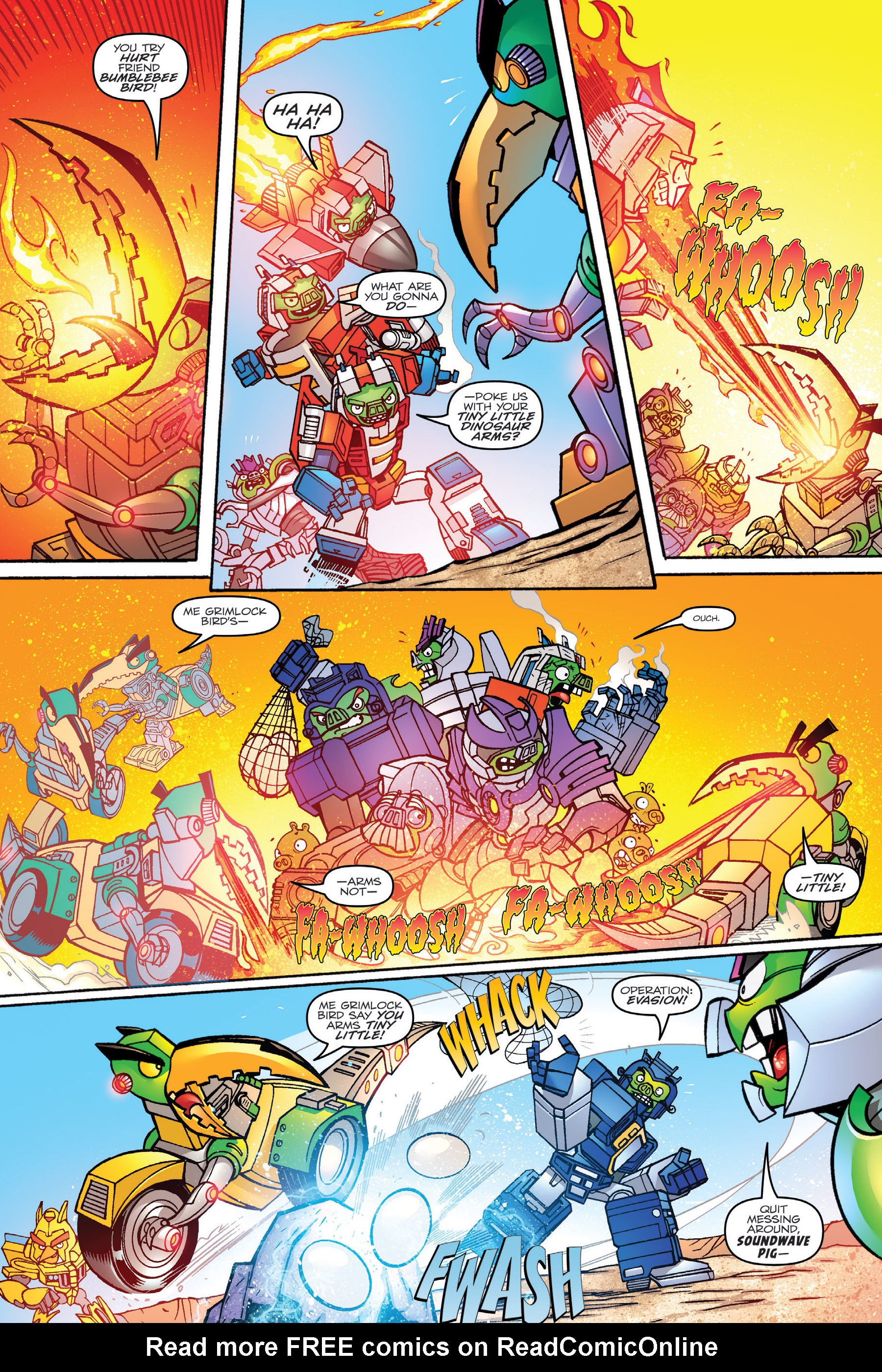 Read online Angry Birds Transformers: Age of Eggstinction comic -  Issue # Full - 24