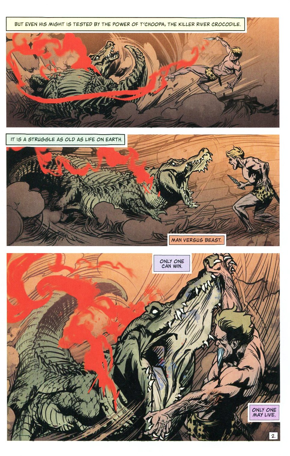 Read online Jungle Comics (2019) comic -  Issue #1 - 4