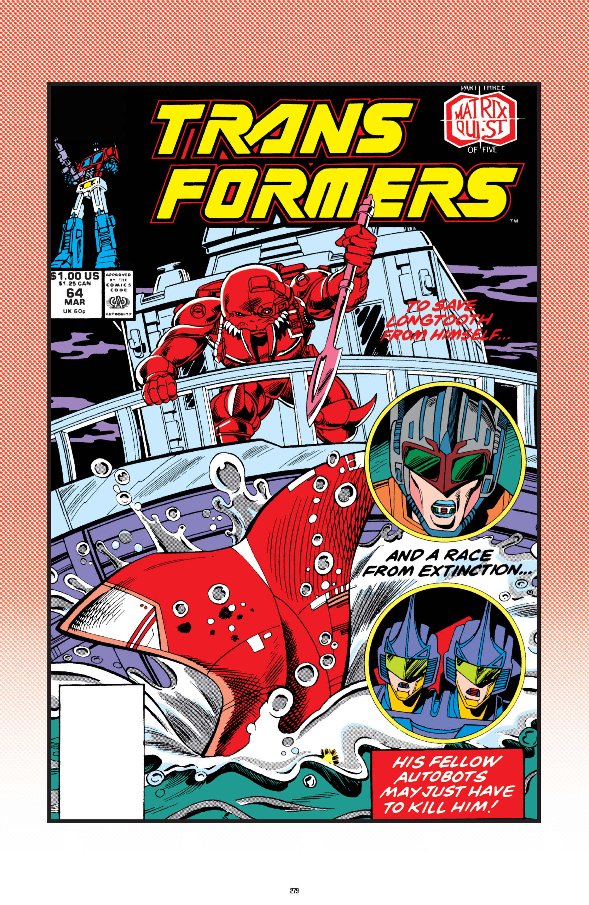 Read online The Transformers Classics comic -  Issue # TPB 5 - 280