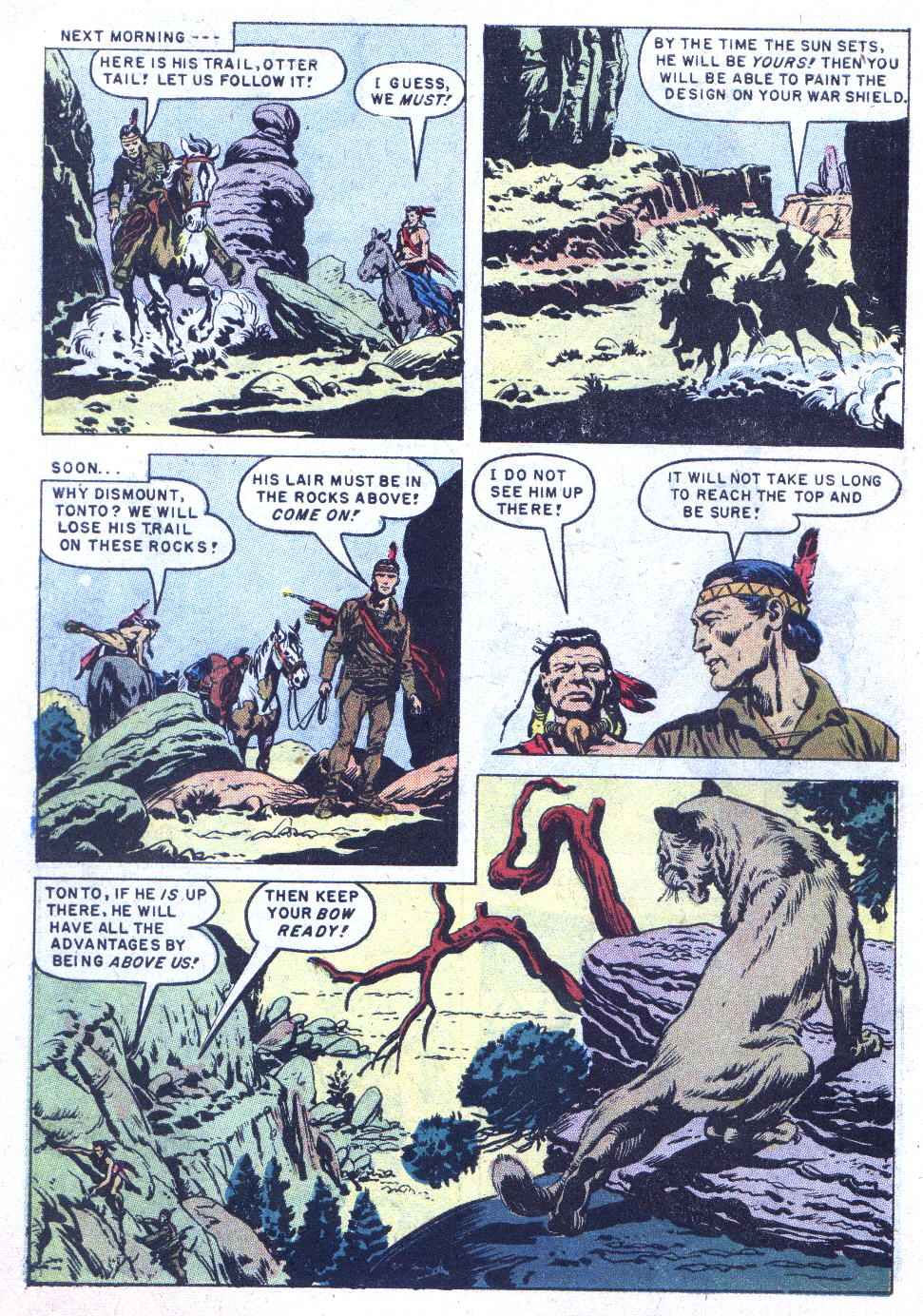 Read online Lone Ranger's Companion Tonto comic -  Issue #30 - 10