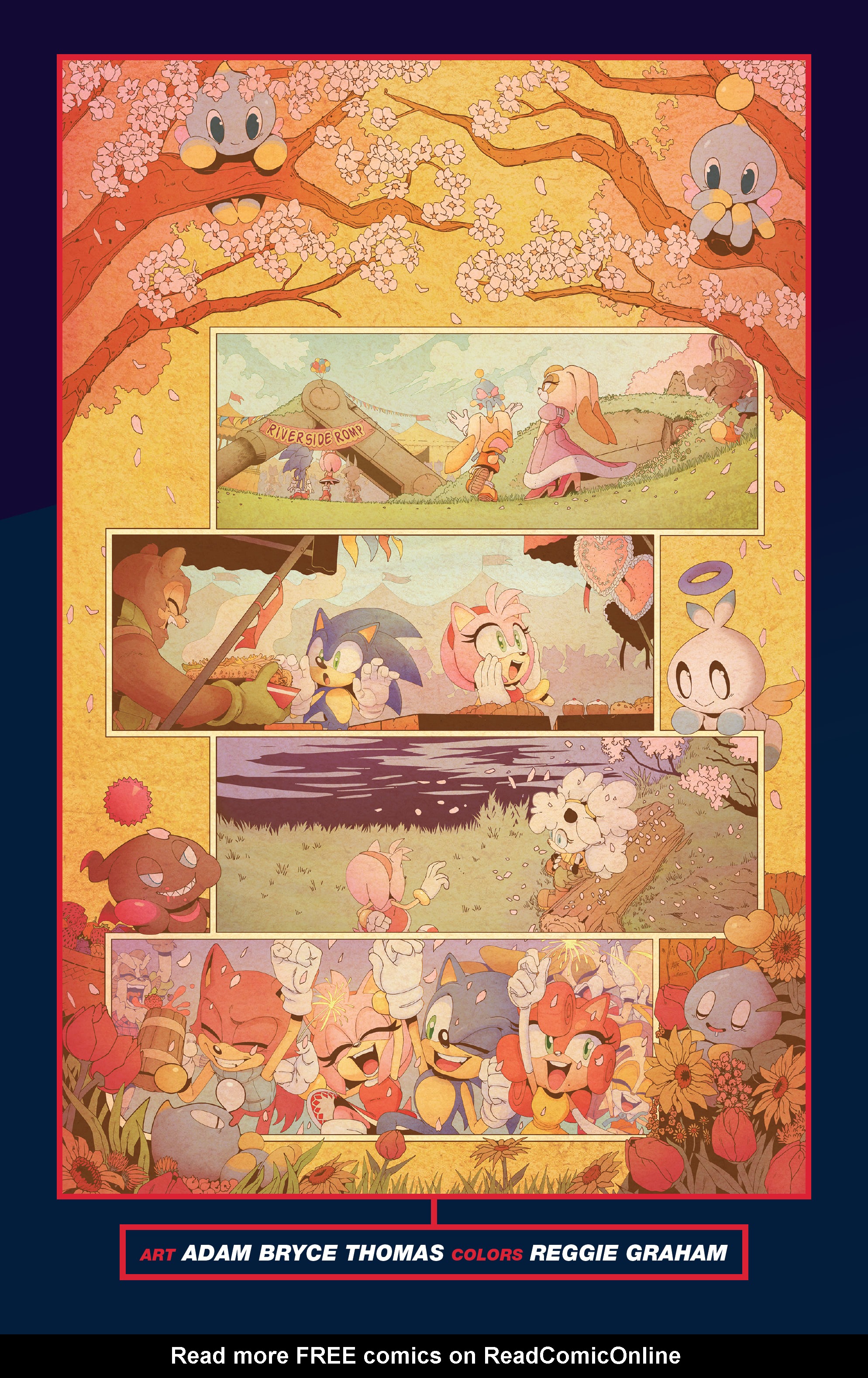 Read online Sonic the Hedgehog (2018) comic -  Issue # _5th Anniversary Edition - 33